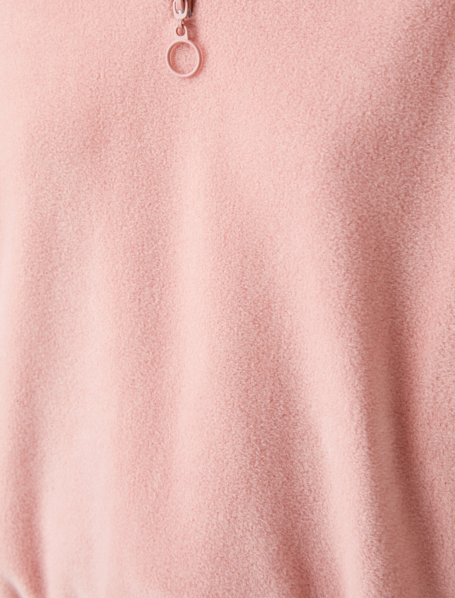   Fermuar Detaylı Polar Sweatshirt