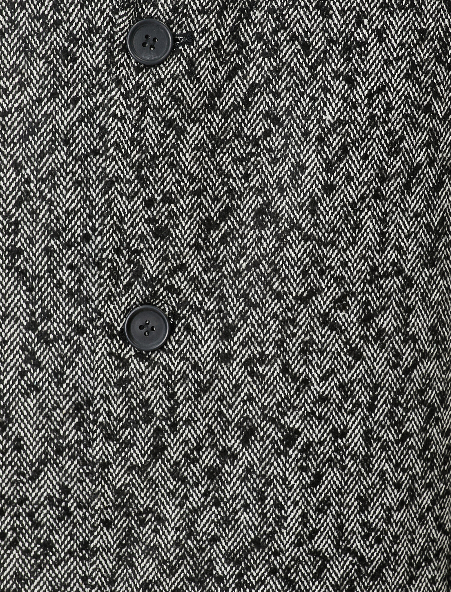   V Yaka Düğme Detaylı Cepli Kaban