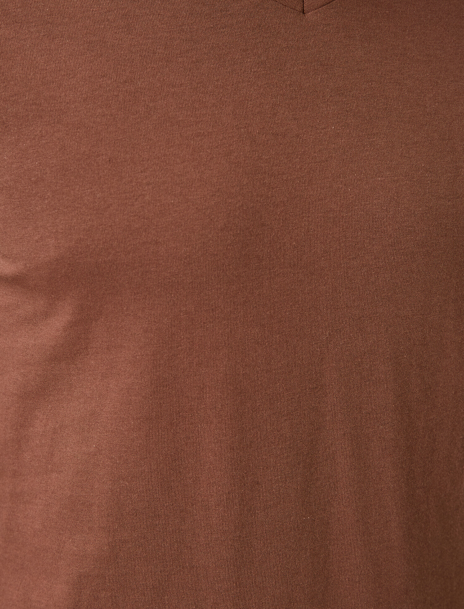   Kısa Kollu V Yaka Basic Tişört