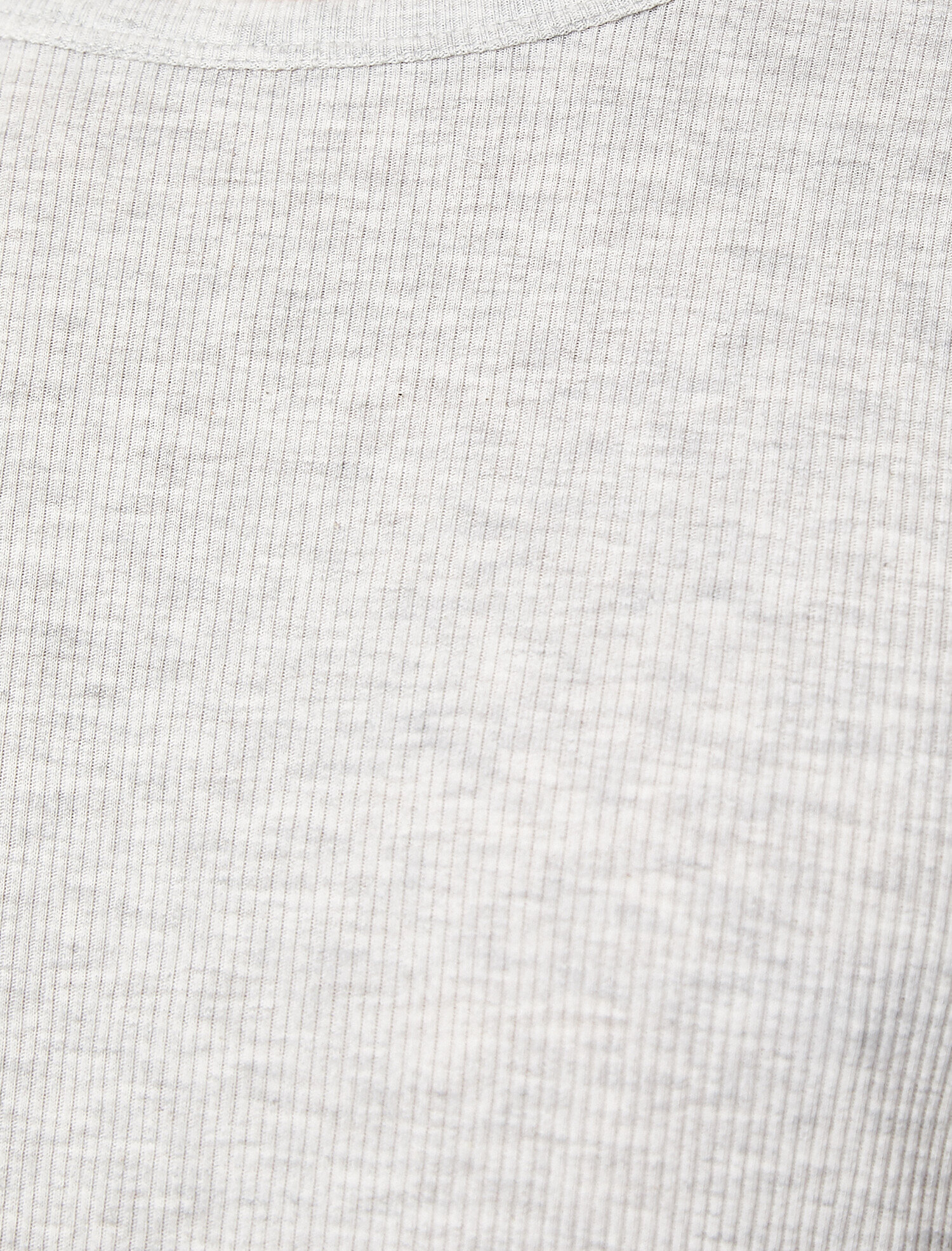   Pamuklu Bisiklet Yaka Uzun Kolu Tişört