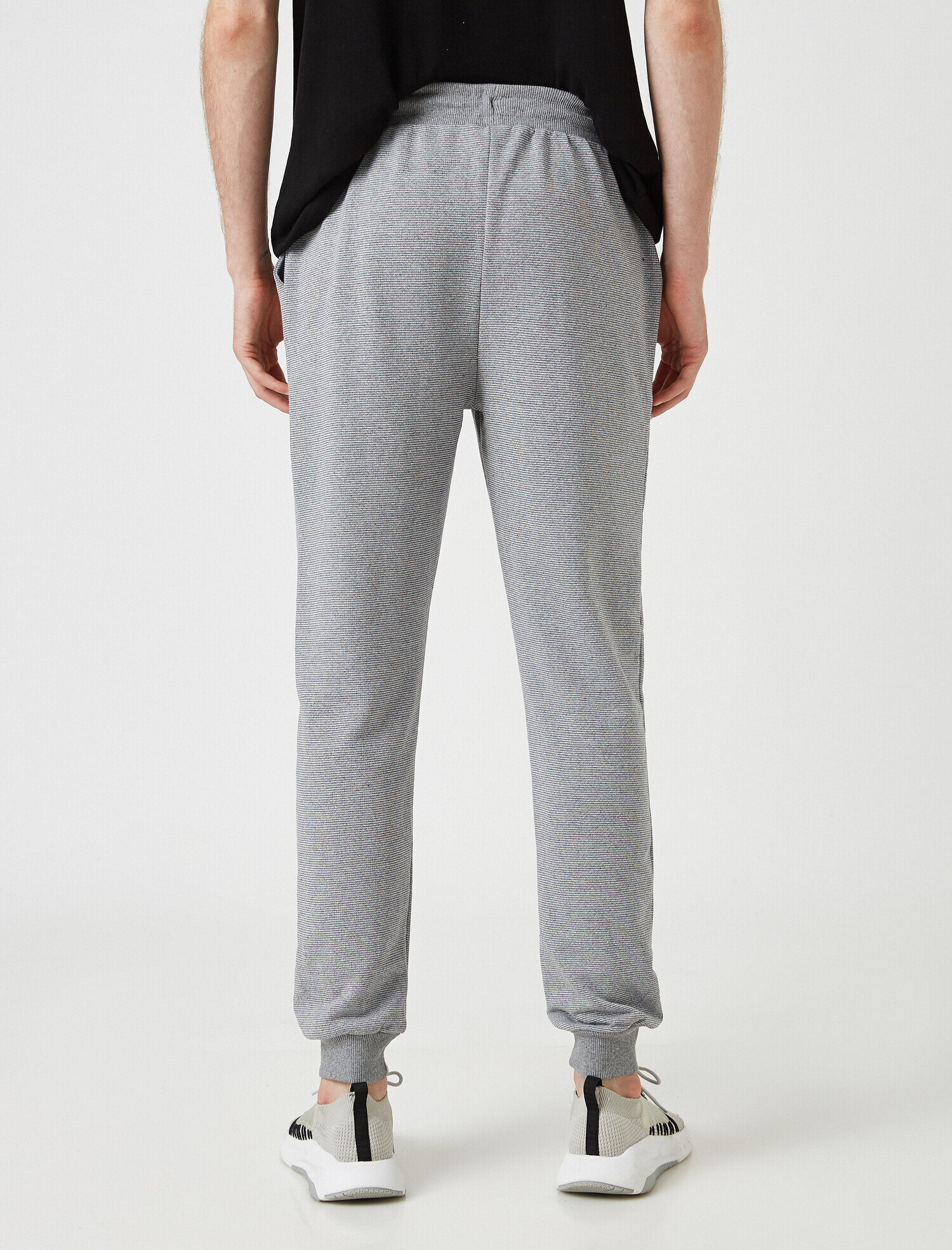   Cepli Beli Bağlamalı Jogger Eşofman Altı