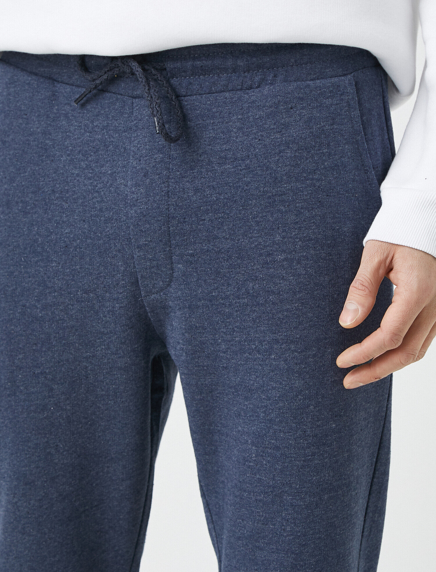   Pamuklu Beli Bağlamalı Cepli Basic Jogger Eşofman Altı