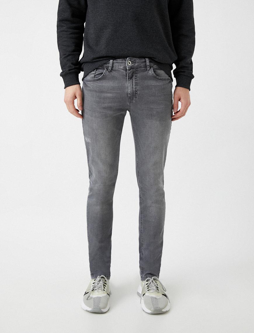   Skinny Fit Kot Pantolon - Michael Jean