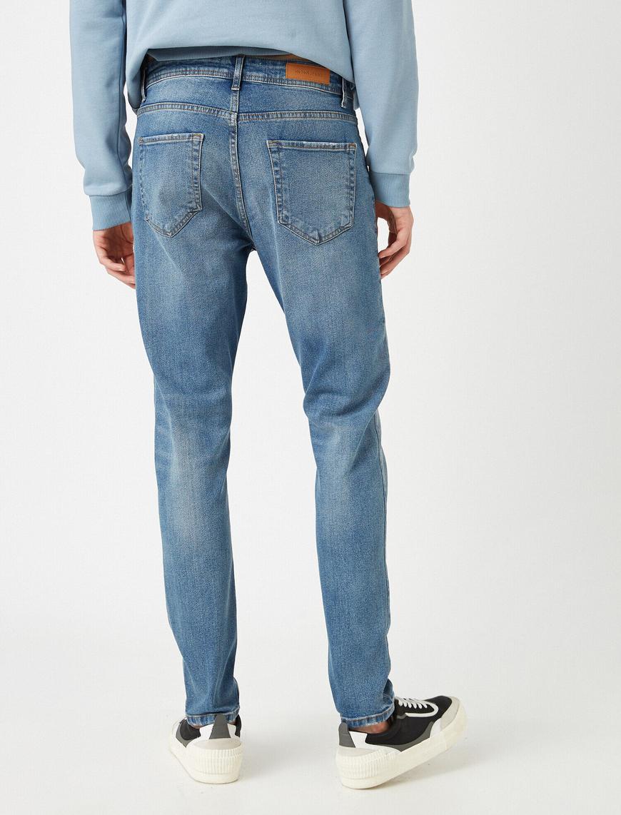   Tapered Fit Kot Pantolon - Joe Jean