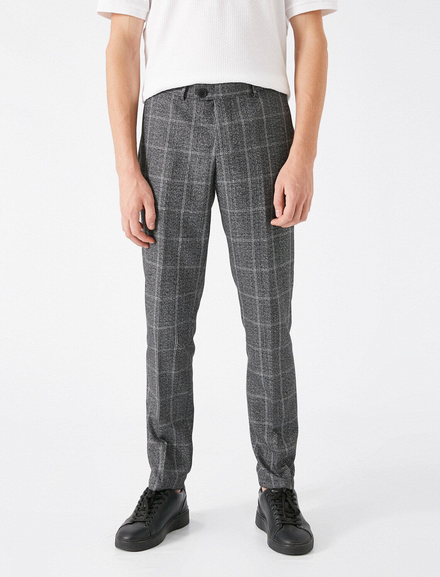   Ekoseli Slim Chino Pantolon