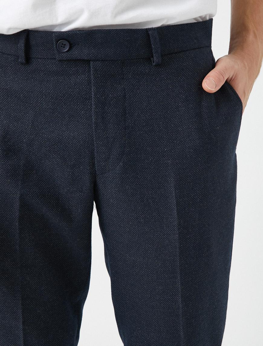   Slim Fit Comfort Strech Cepli Chino Pantolon