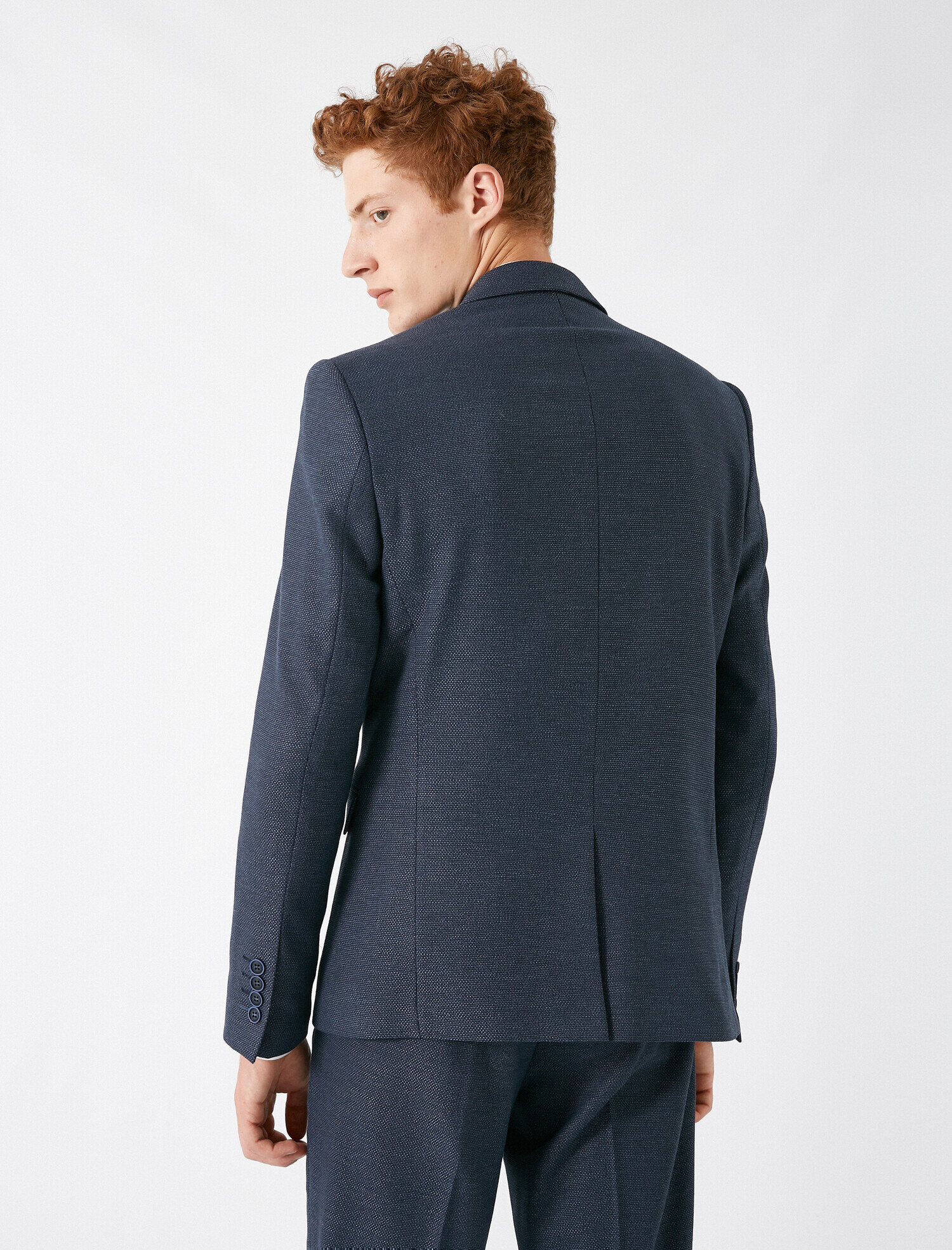 Cep Detaylı Düğmeli Blazer