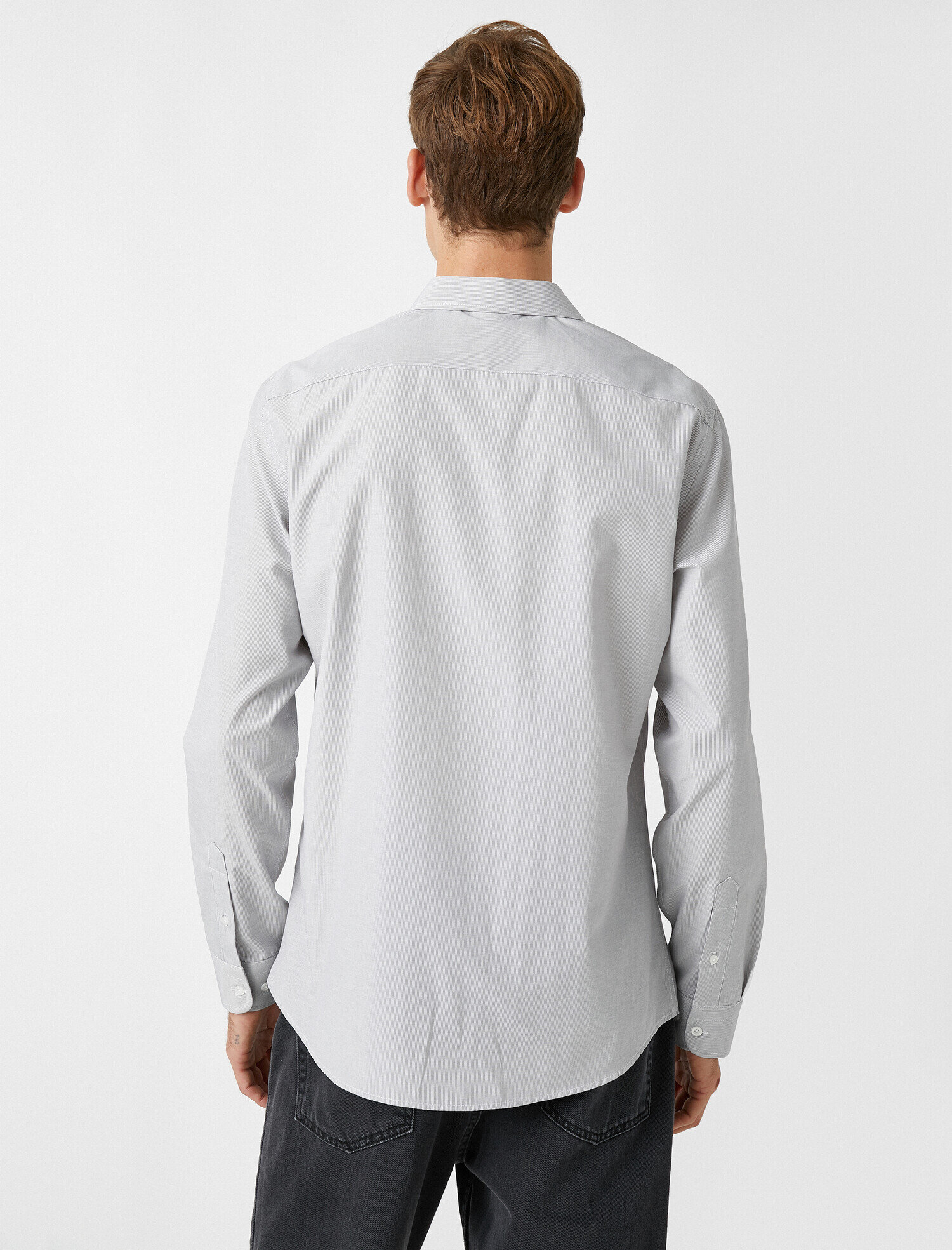   Klasik Yaka Uzun Kollu Gömlek Non Iron