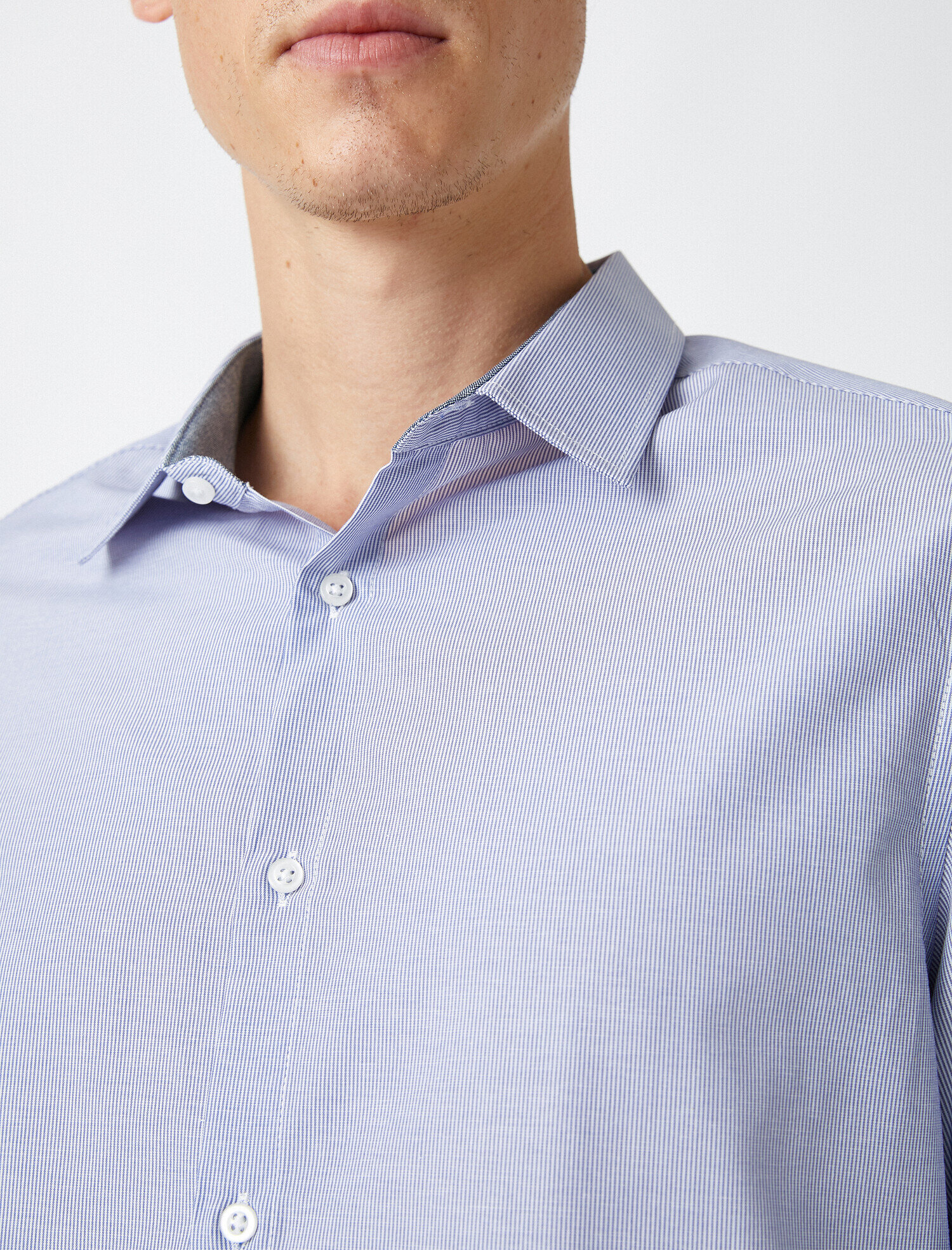   Klasik Yaka Uzun Kollu Gömlek Non Iron