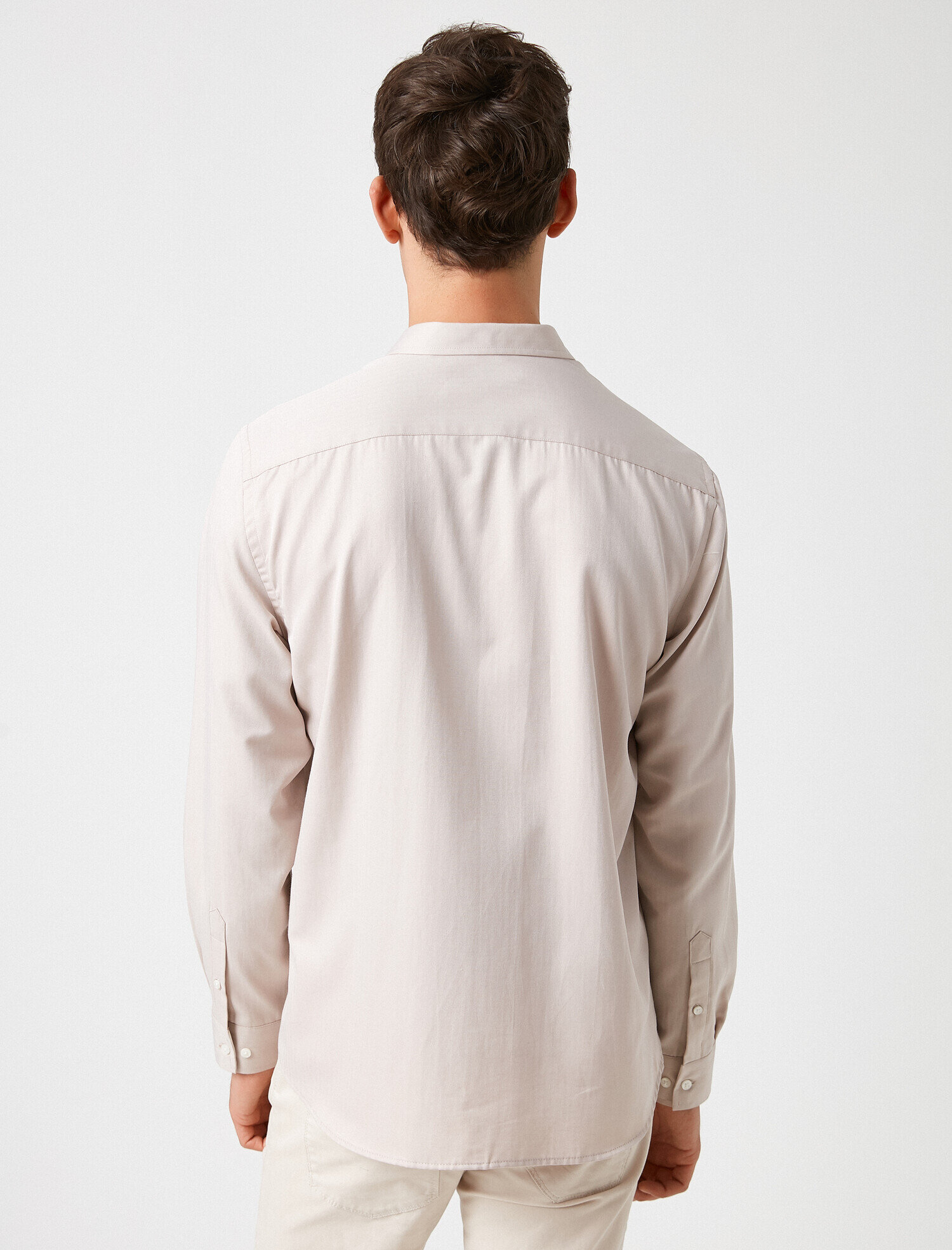   Uzun Kollu Basic Gömlek Non Iron