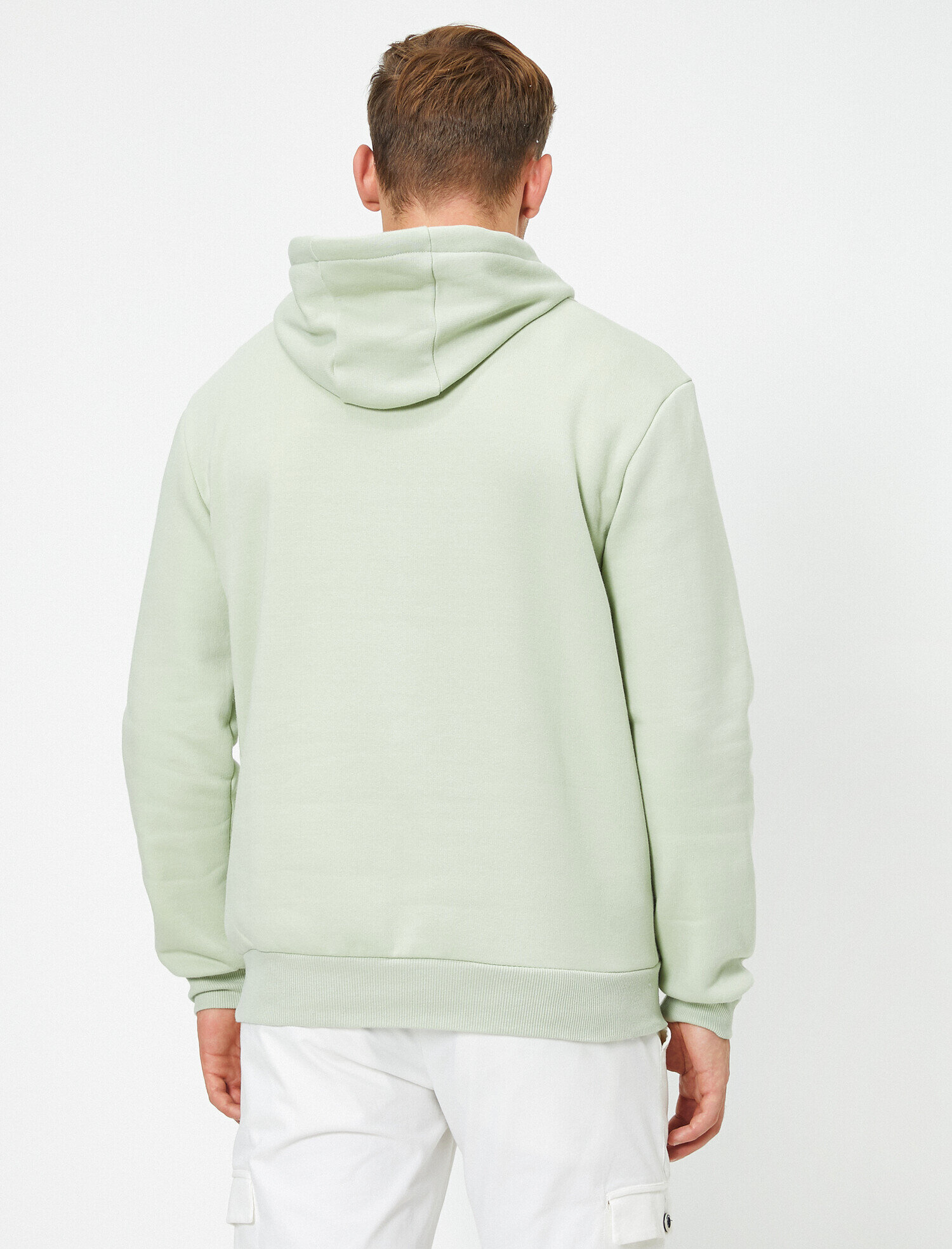   Uzun Kollu Kapüşonlu Sweatshirt