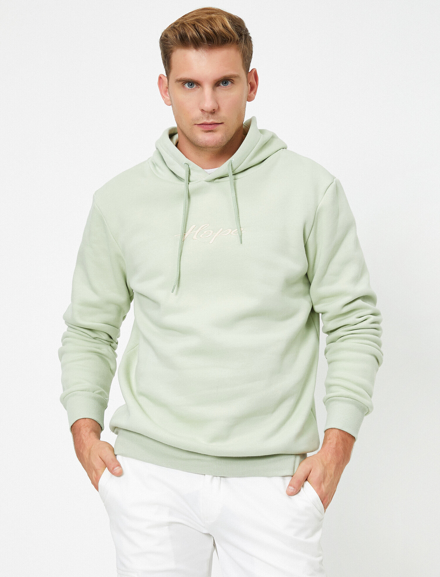   Uzun Kollu Kapüşonlu Sweatshirt