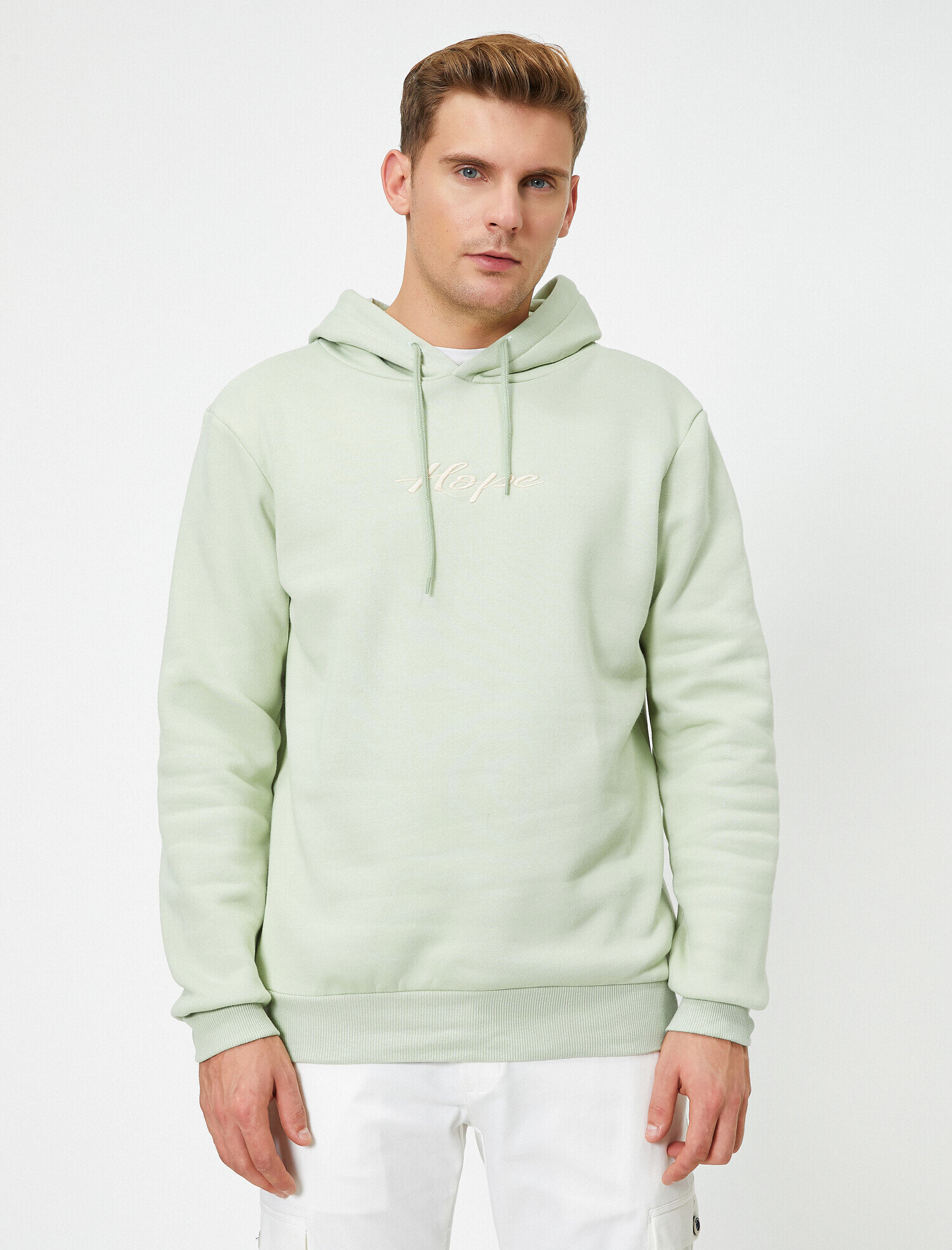   Uzun Kollu Kapüşonlu Sweatshirt