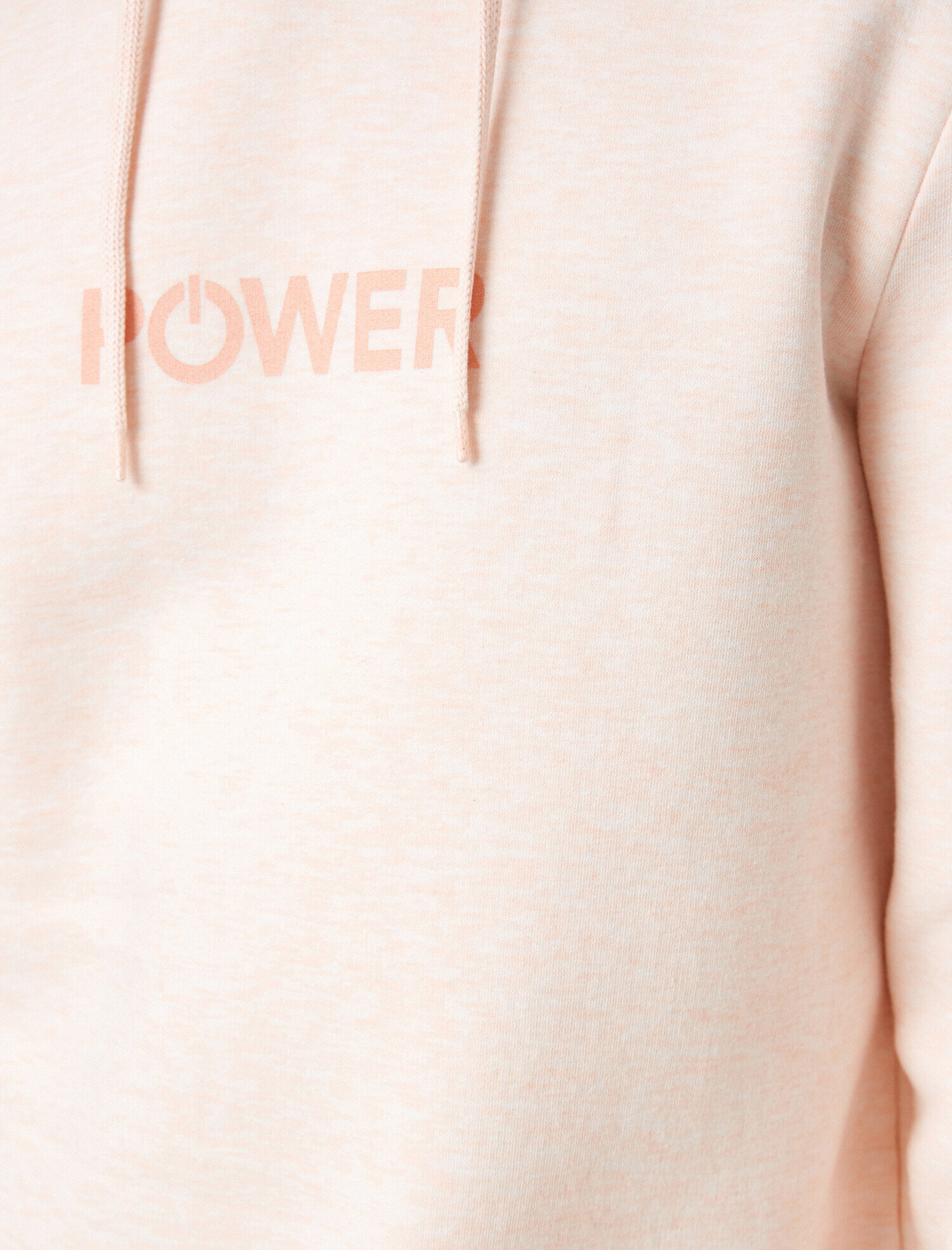 Kapüşonlu Baskılı Uzun Kollu Sweatshirt