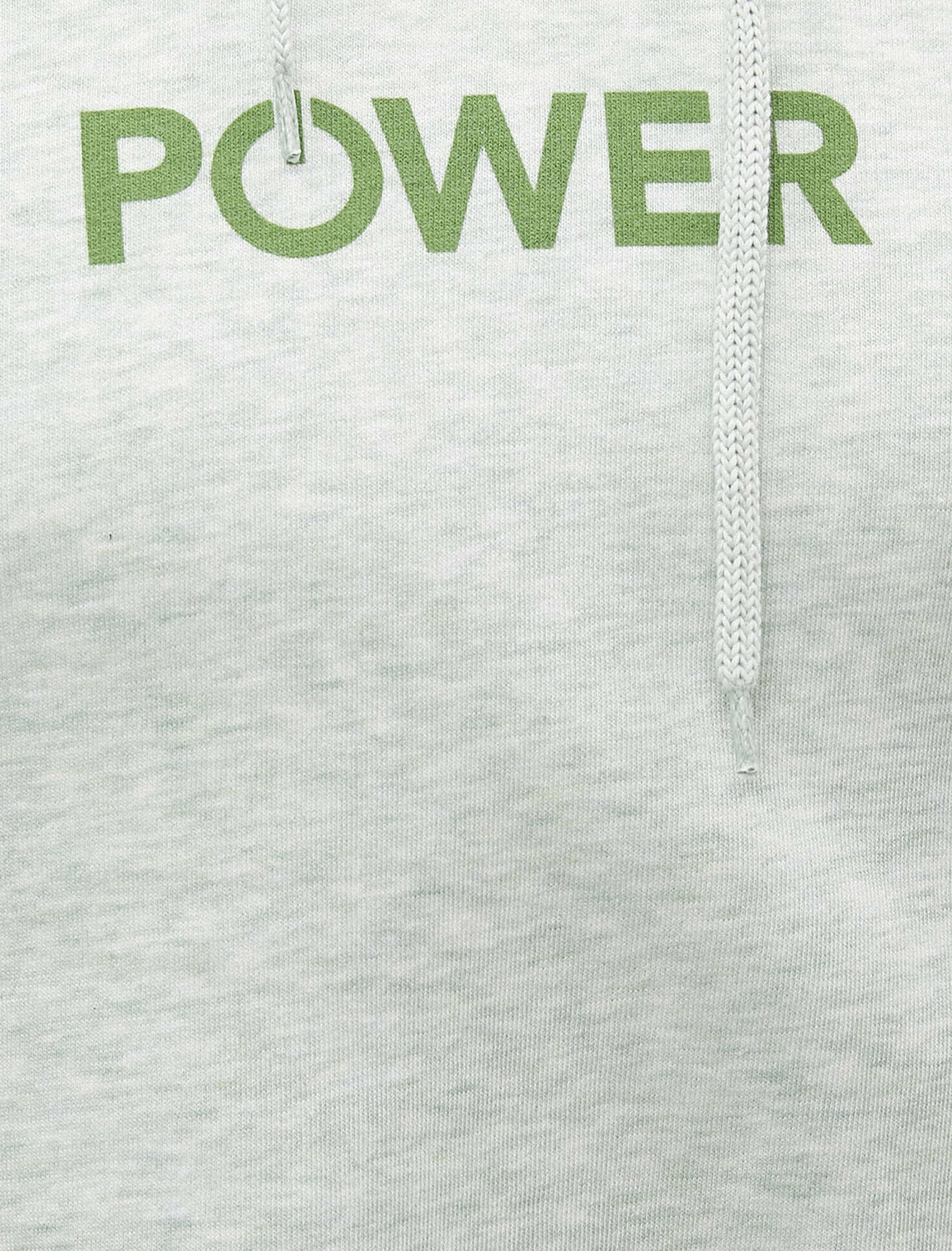   Kapüşonlu Baskılı Uzun Kollu Sweatshirt