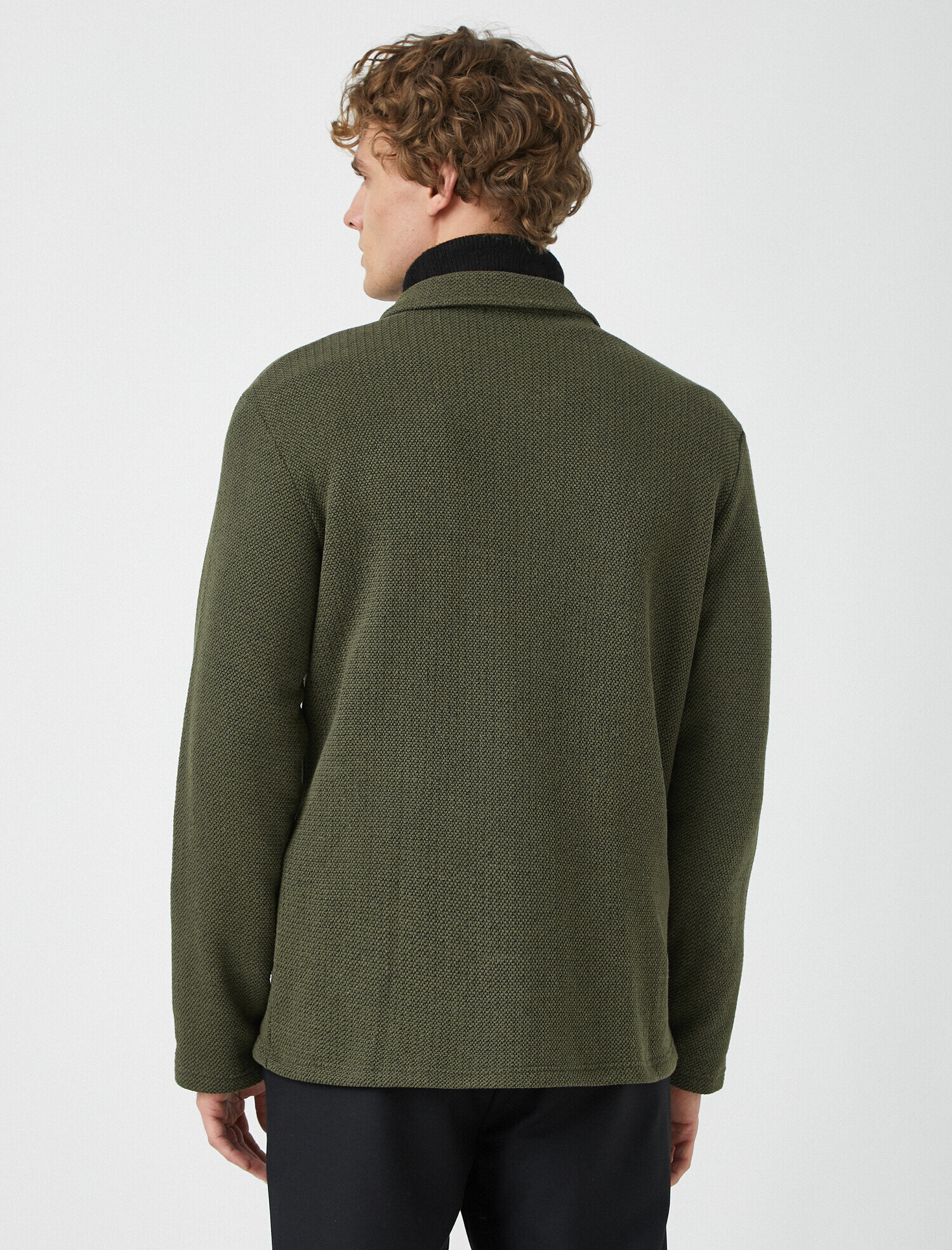   Gömlek Yaka Düğmeli Hırka