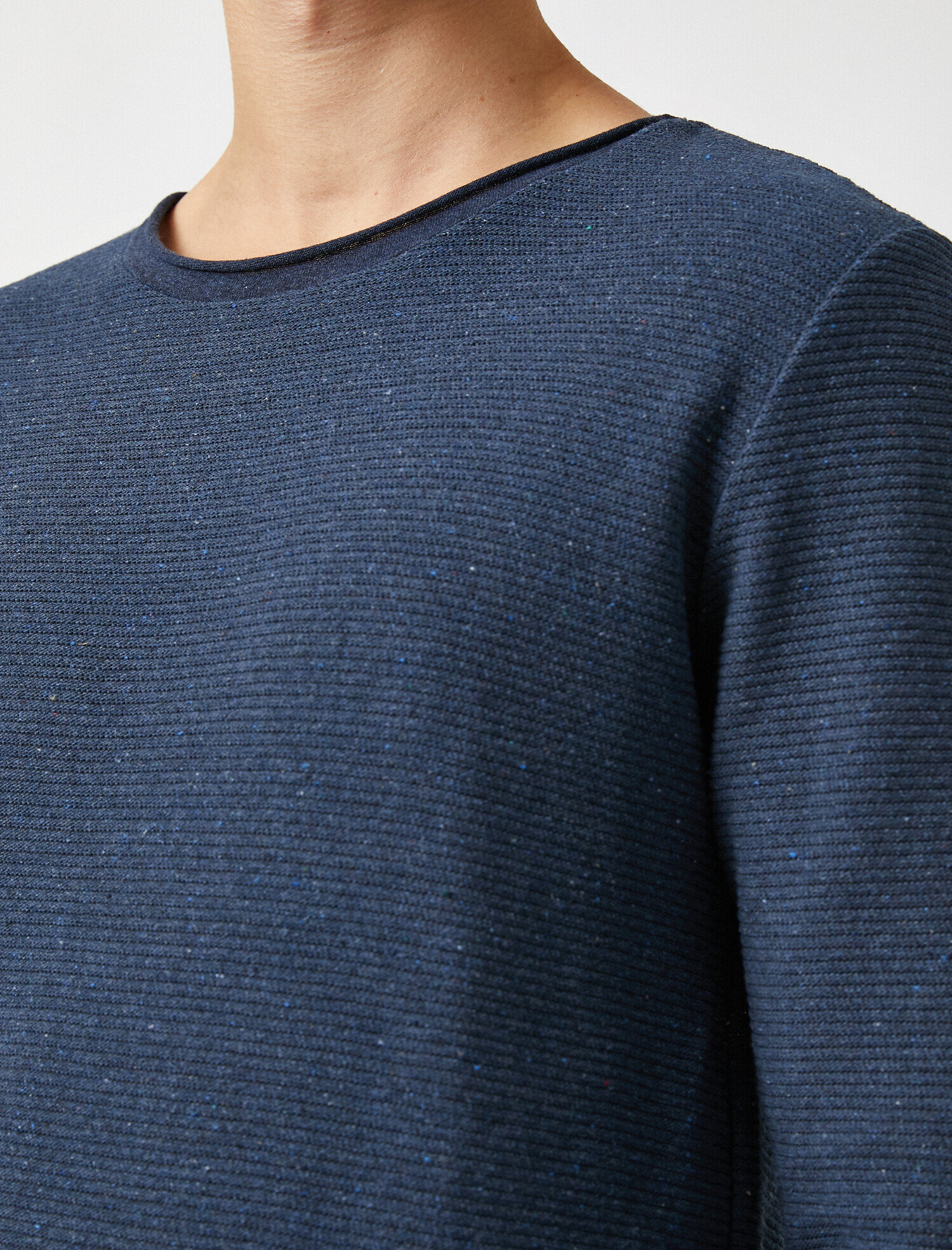   Bisiklet Yaka Kazak Dar Kesim