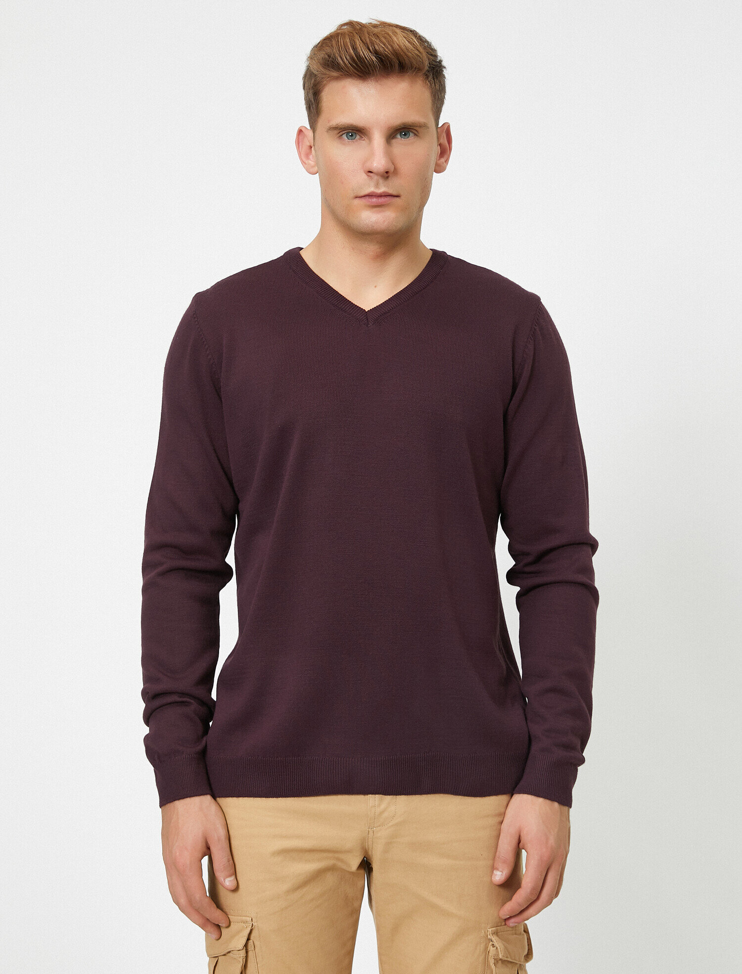   V Yaka Triko Kazak Uzun Kollu