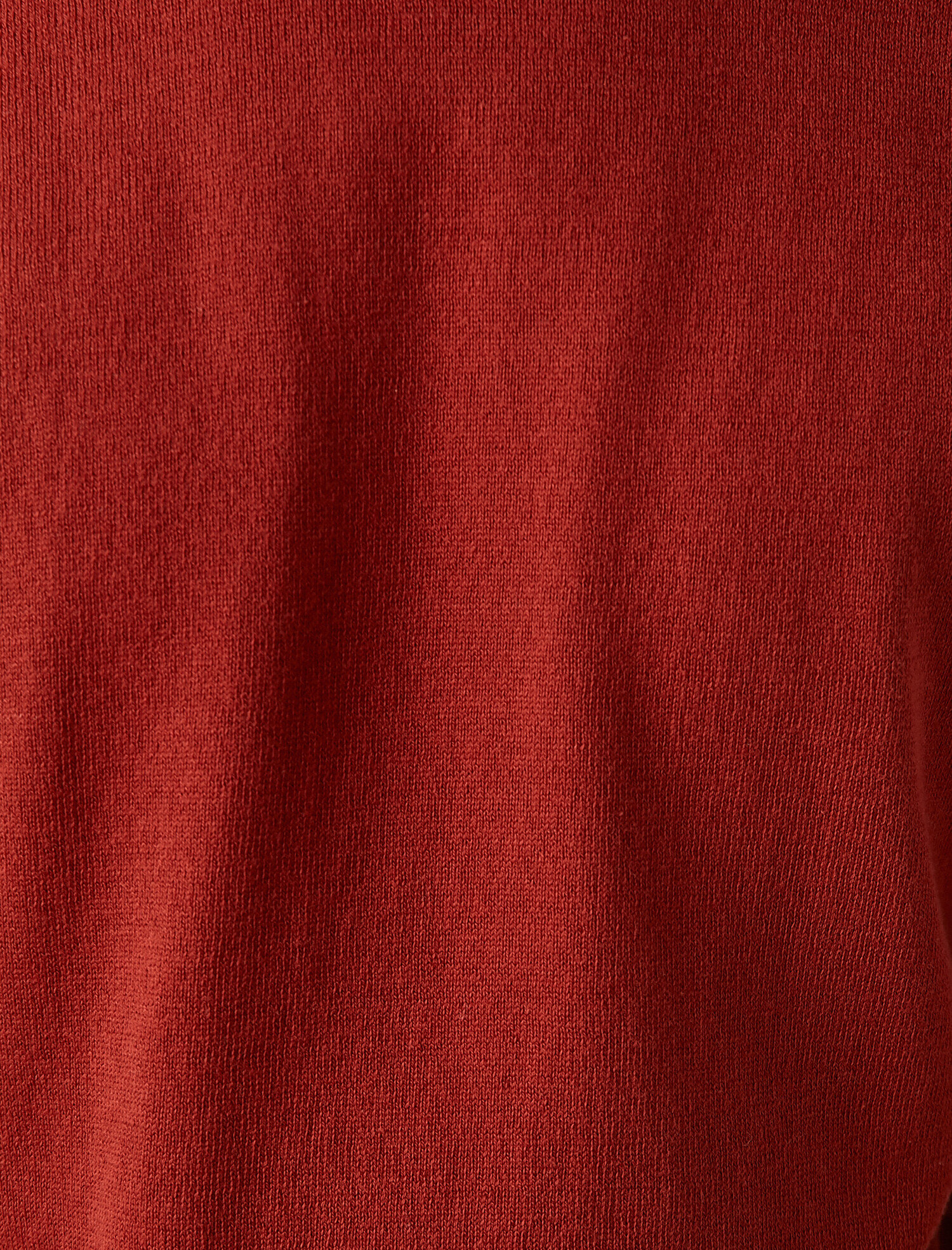   Uzun Kollu Triko Kazak Pamuklu Bisiklet Yaka