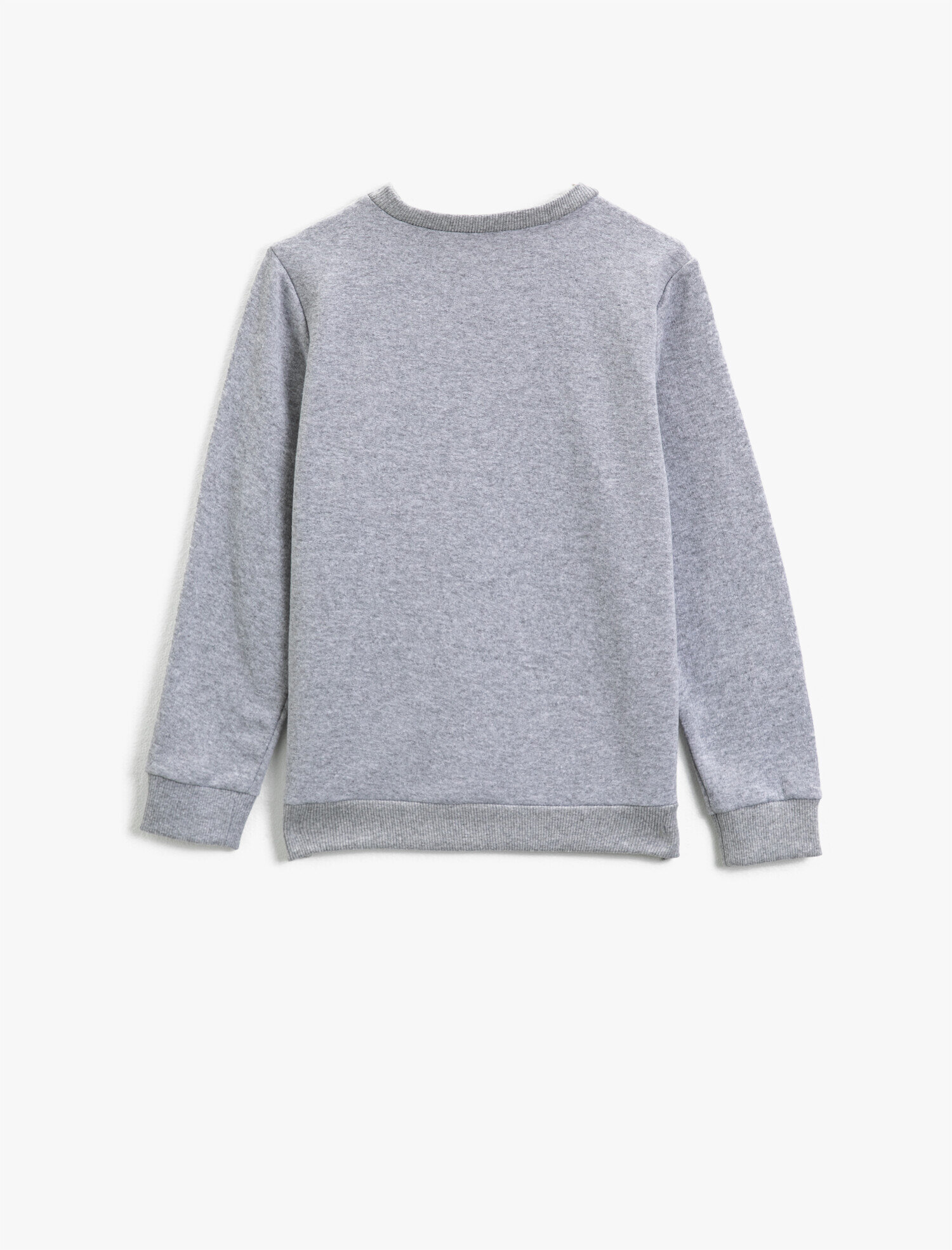  Erkek Çocuk Bisiklet Yaka Uzun Kollu Baskılı Sweatshirt