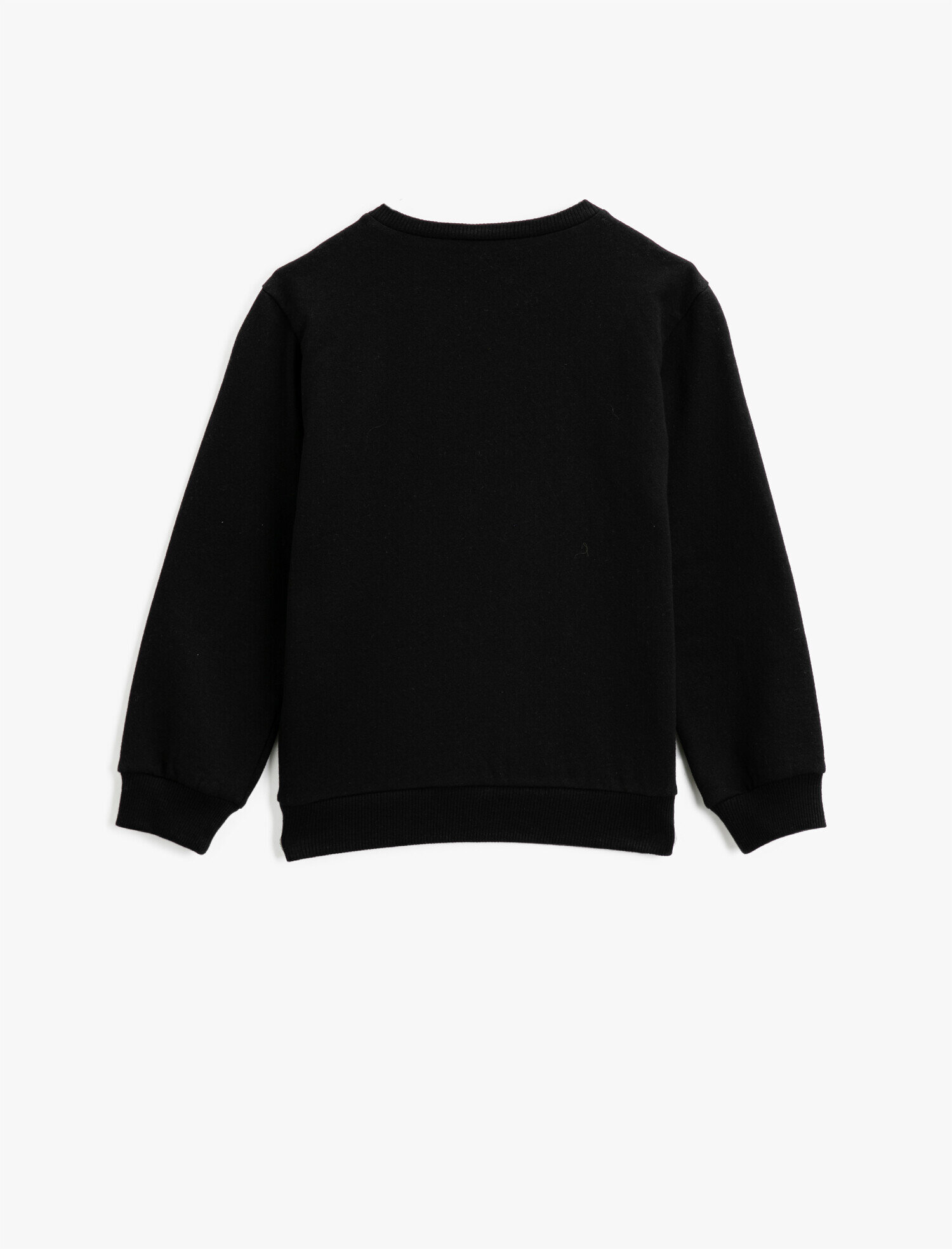  Erkek Çocuk Bisiklet Yaka Basic Uzun Kollu Sweatshirt