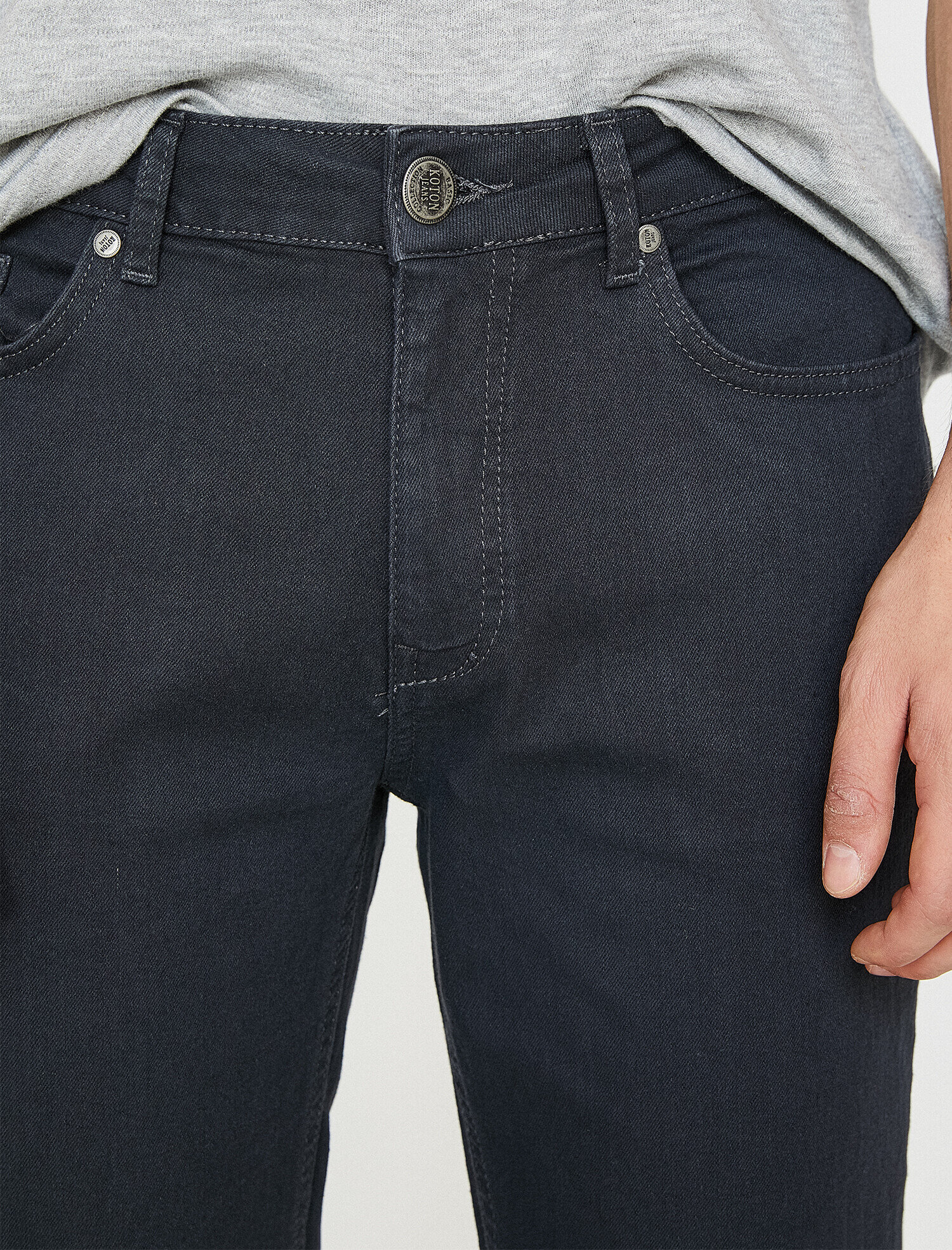 Slim Fit Kot Pantolon - Brad Jean