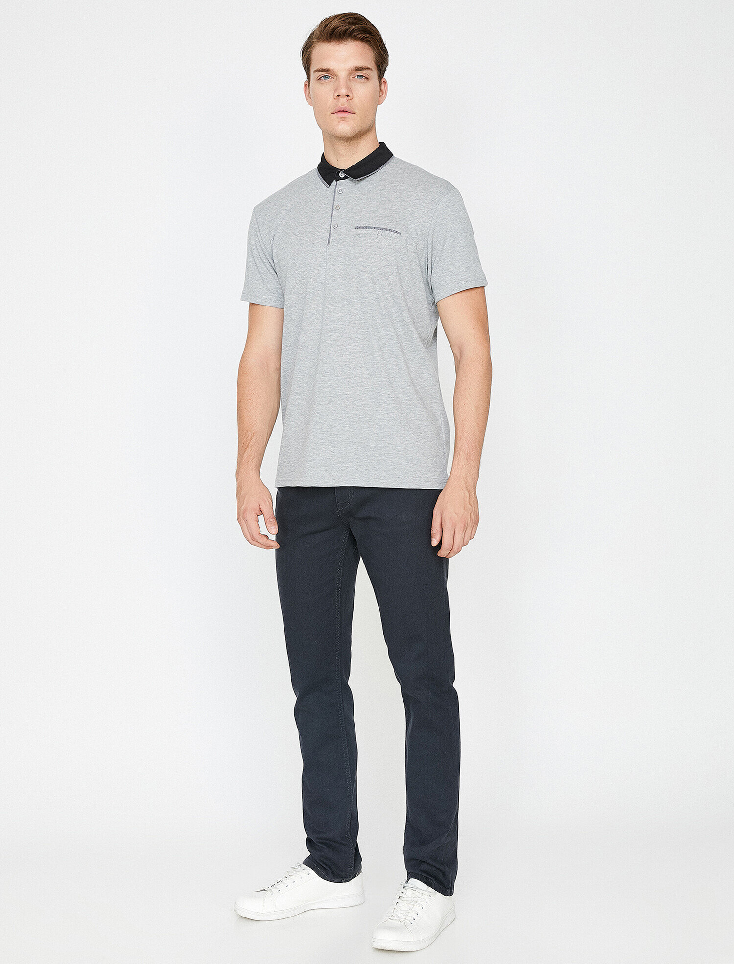 Slim Fit Kot Pantolon - Brad Jean