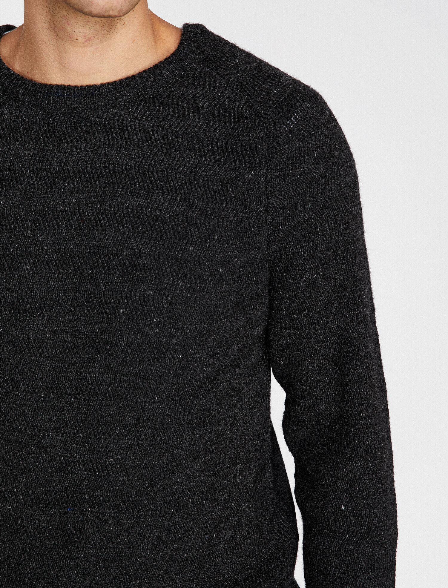   Bisiklet Yaka Triko Kazak