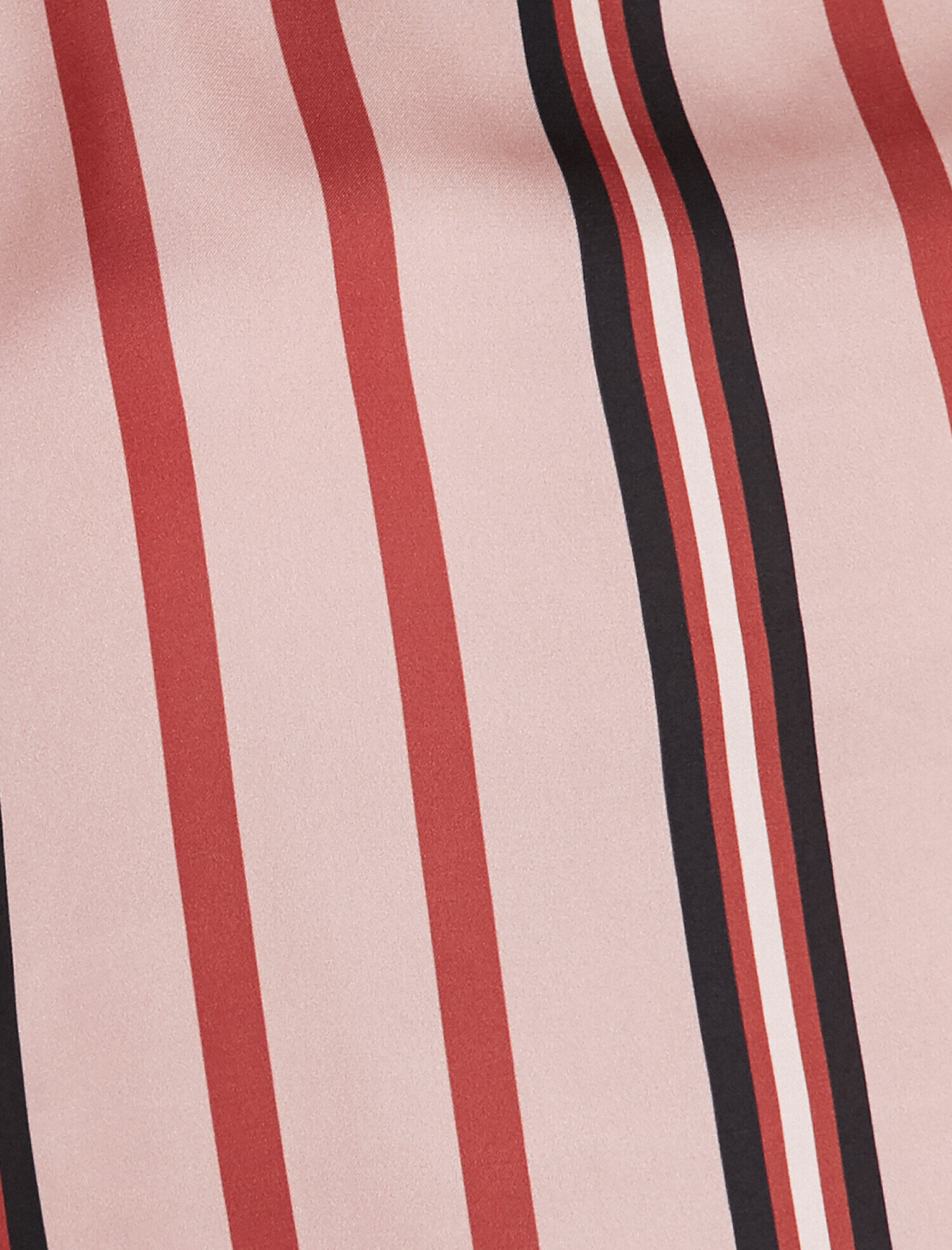   Çizgili Pijama Üstü