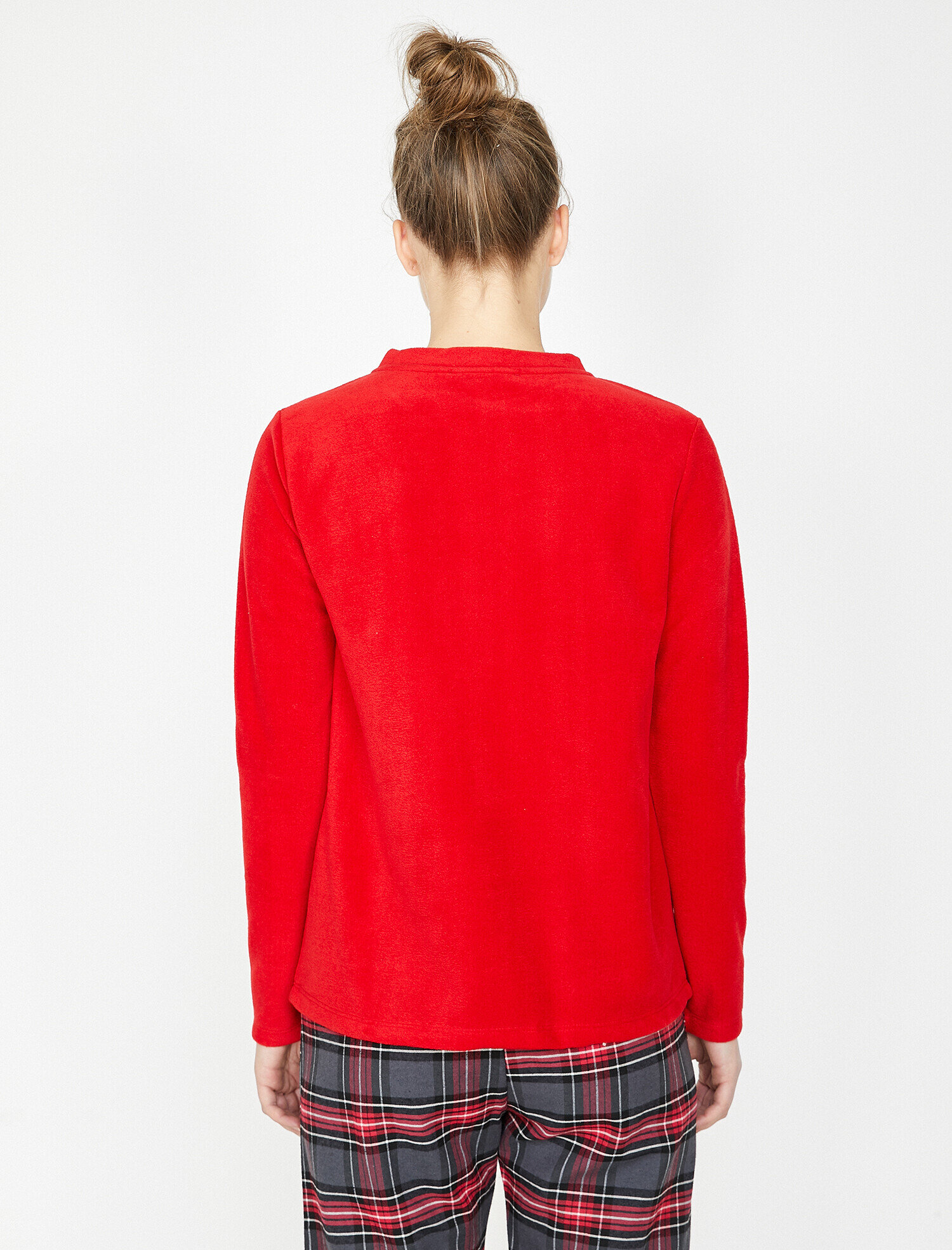 Yılbaşı Temalı Pijama Üstü