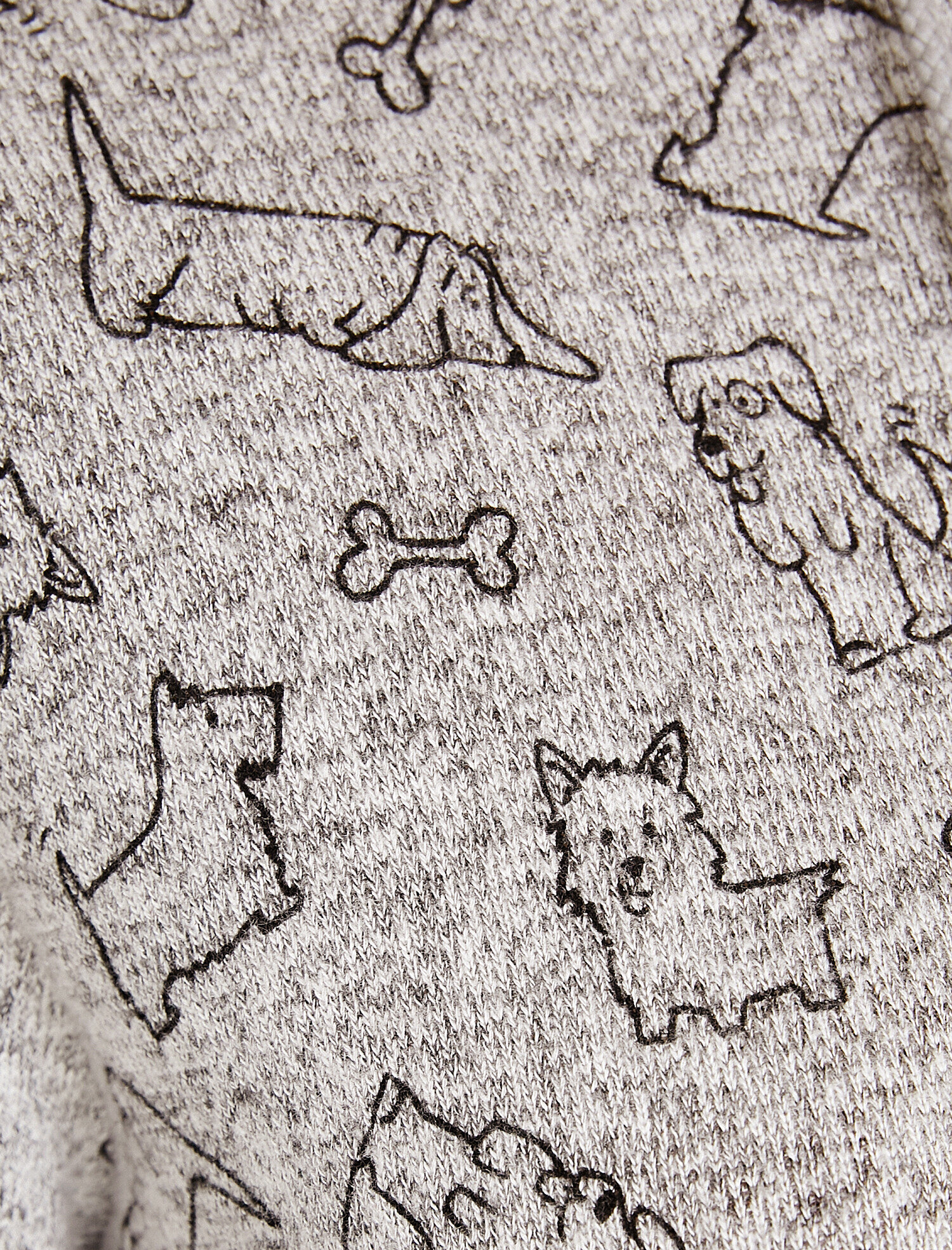   Desenli Pijama Üstü