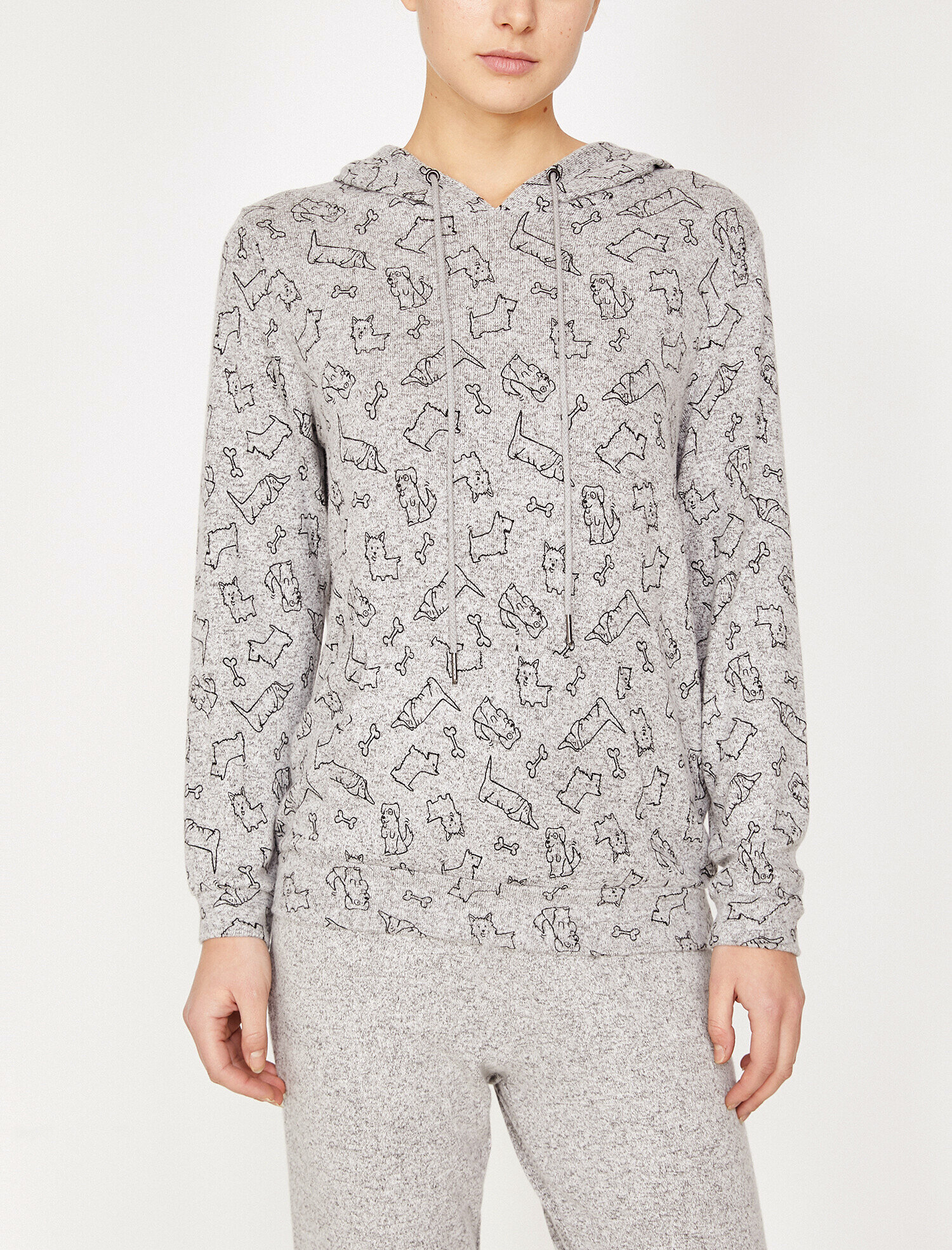   Desenli Pijama Üstü