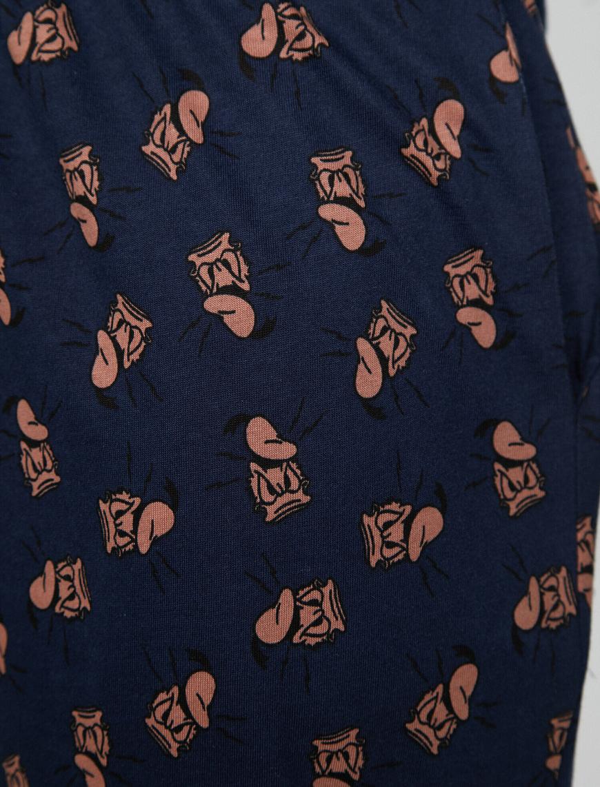   Donald Duck Lisanslı Baskılı Pijama Seti