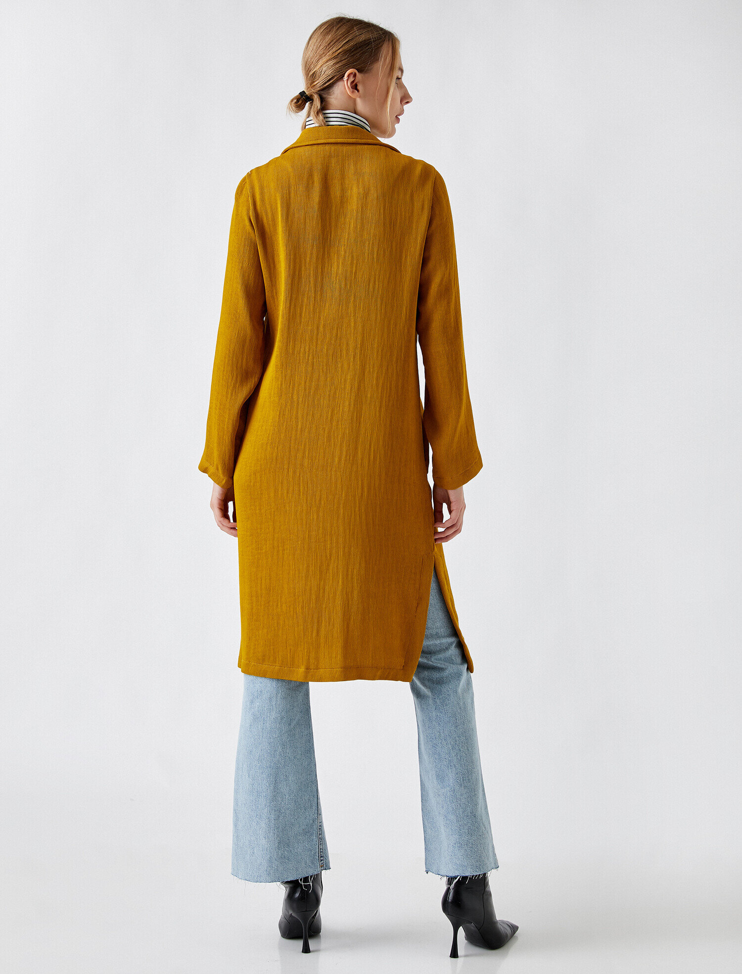   Klasik Yaka Trençkot