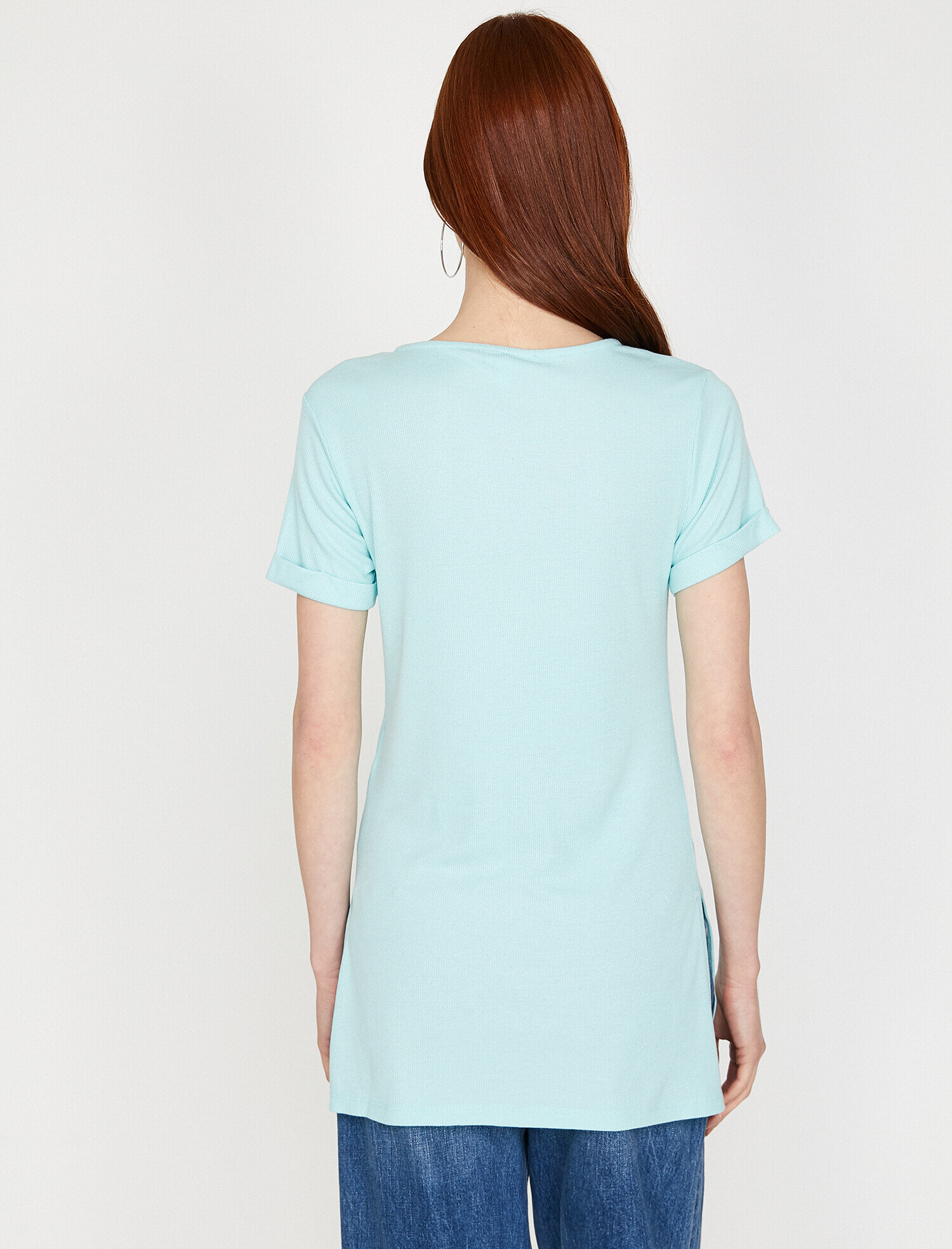   Bisiklet Yaka Tişört