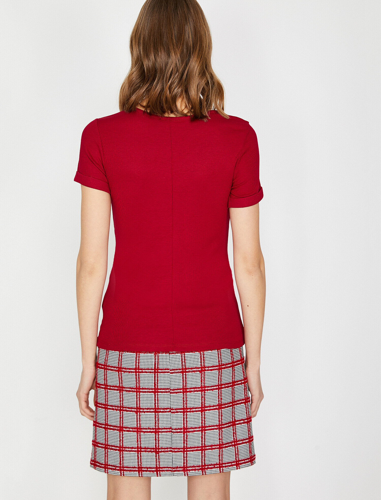   Bisiklet Yaka Tişört