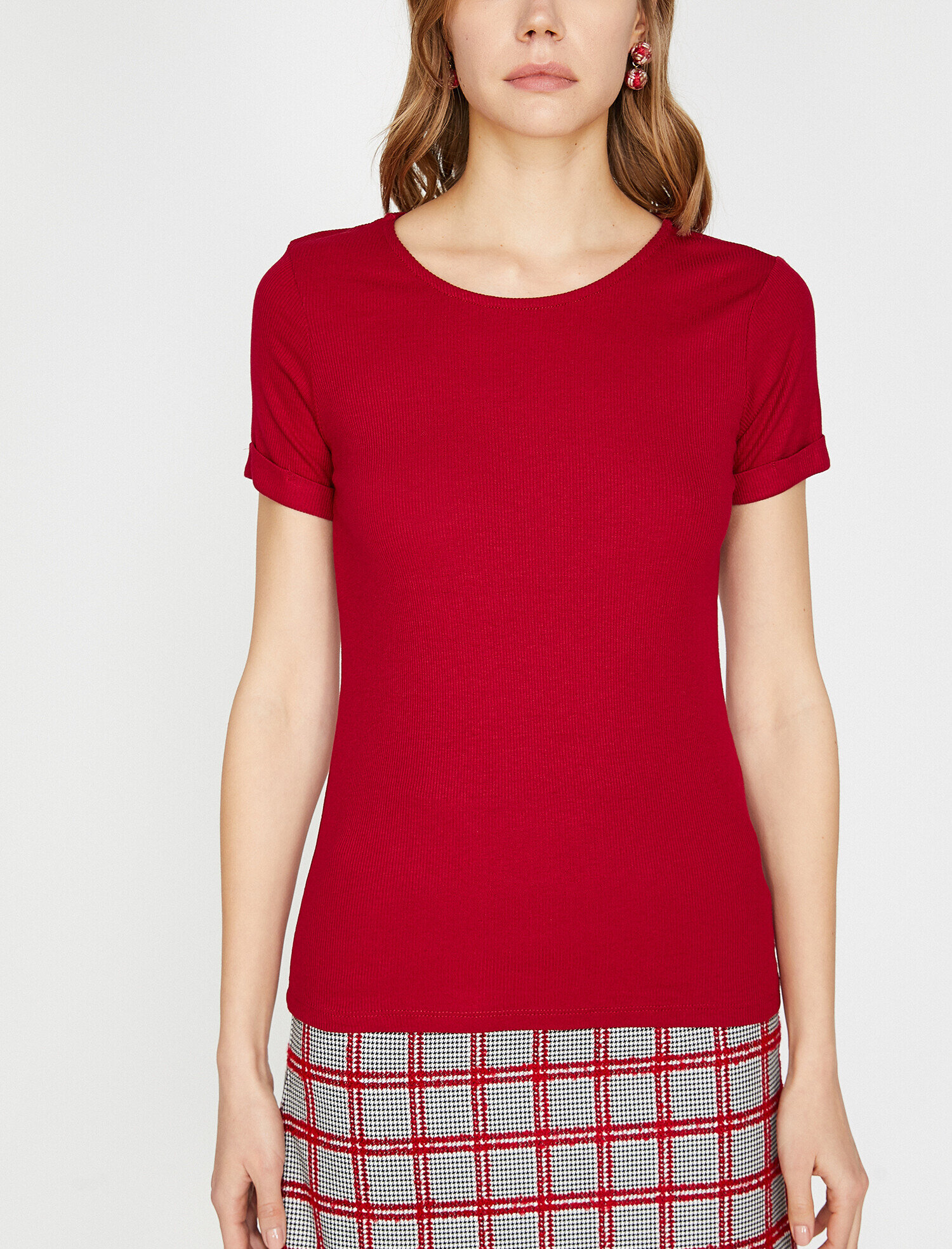   Bisiklet Yaka Tişört