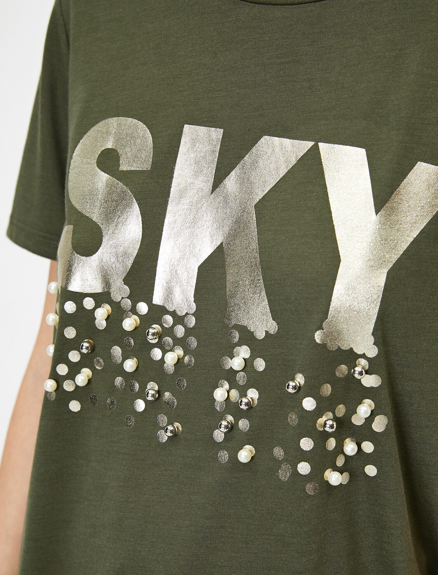   Yazılı Baskılı Tişört