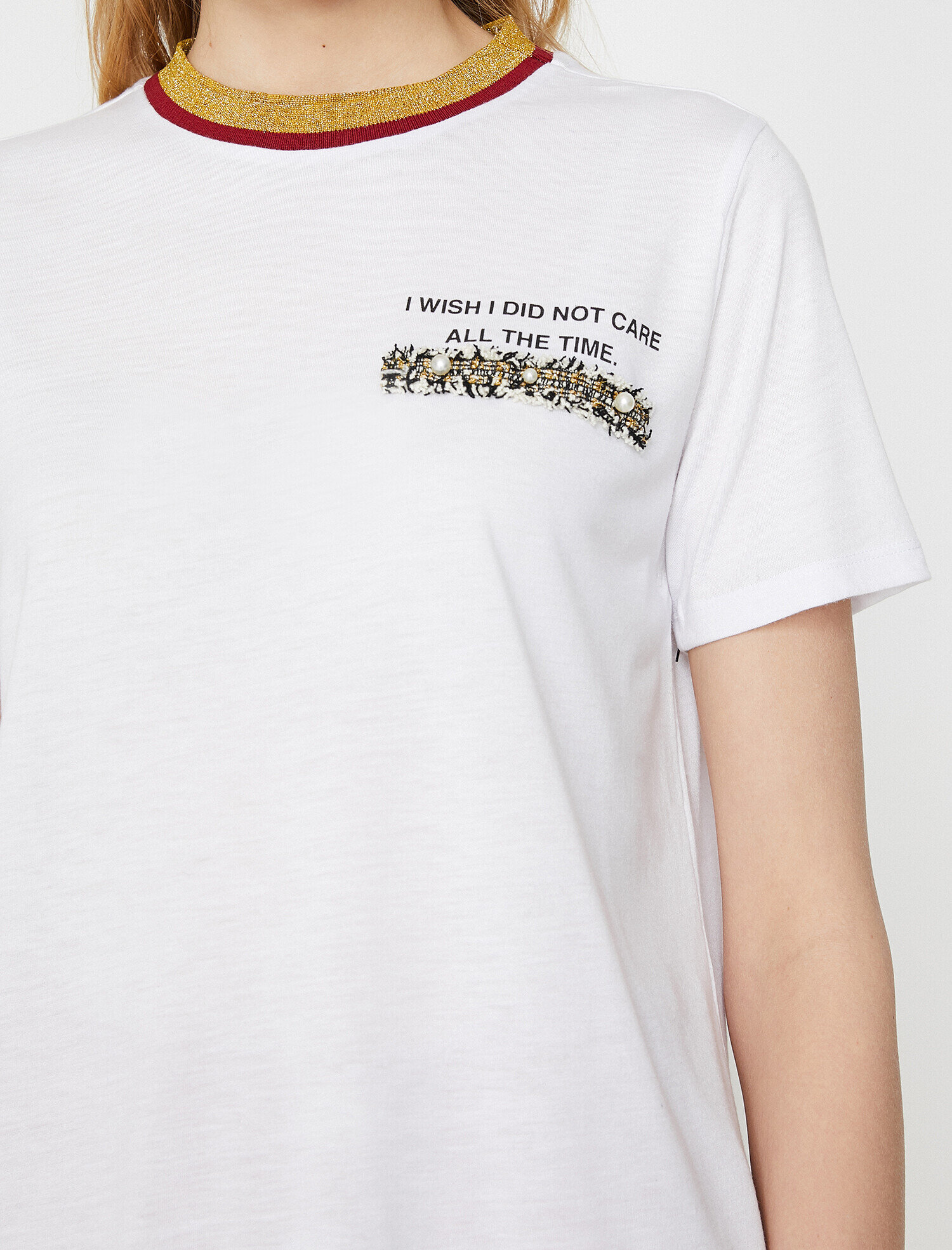   İnci Detaylı Tişört