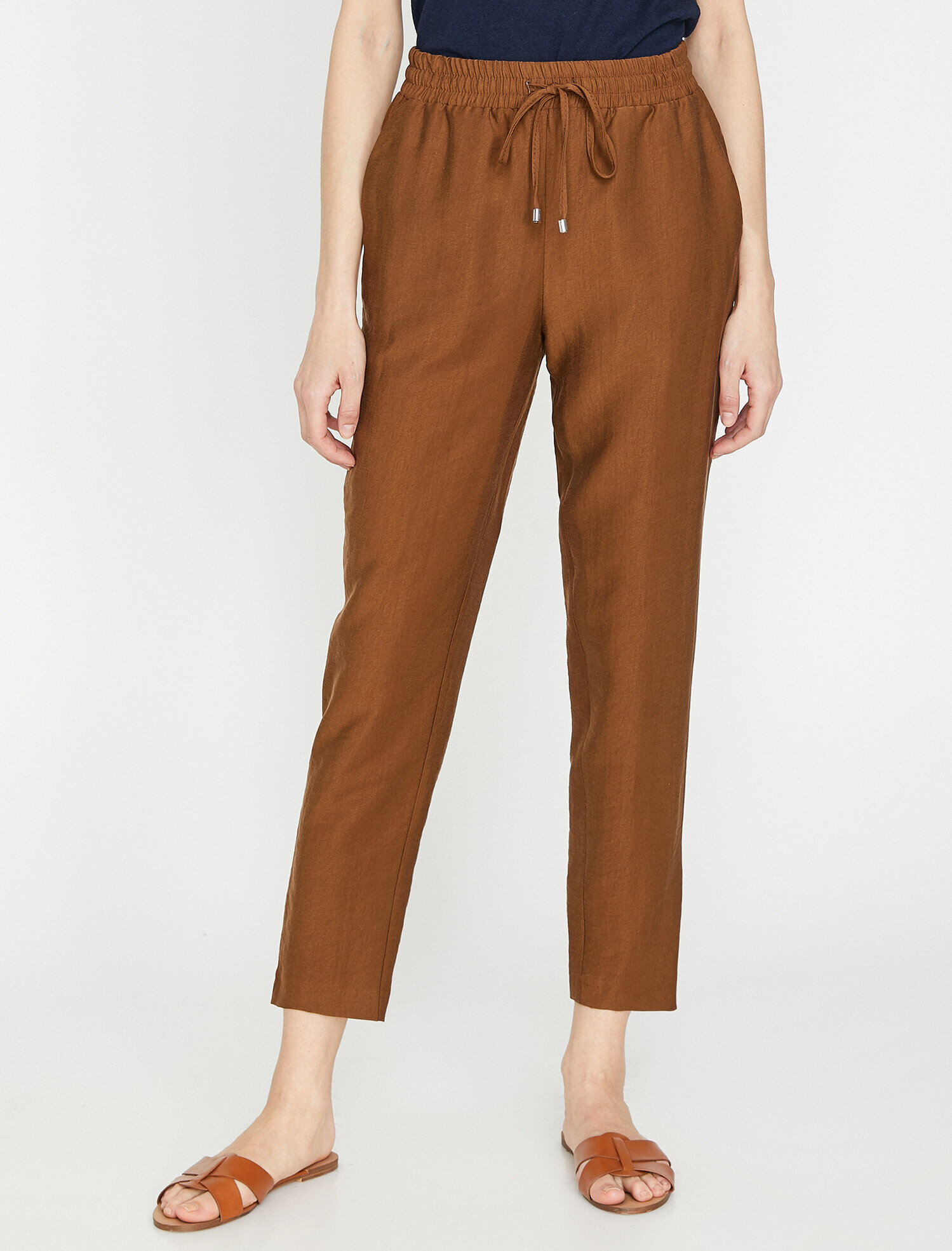 Beli Bağlamalı Pantolon