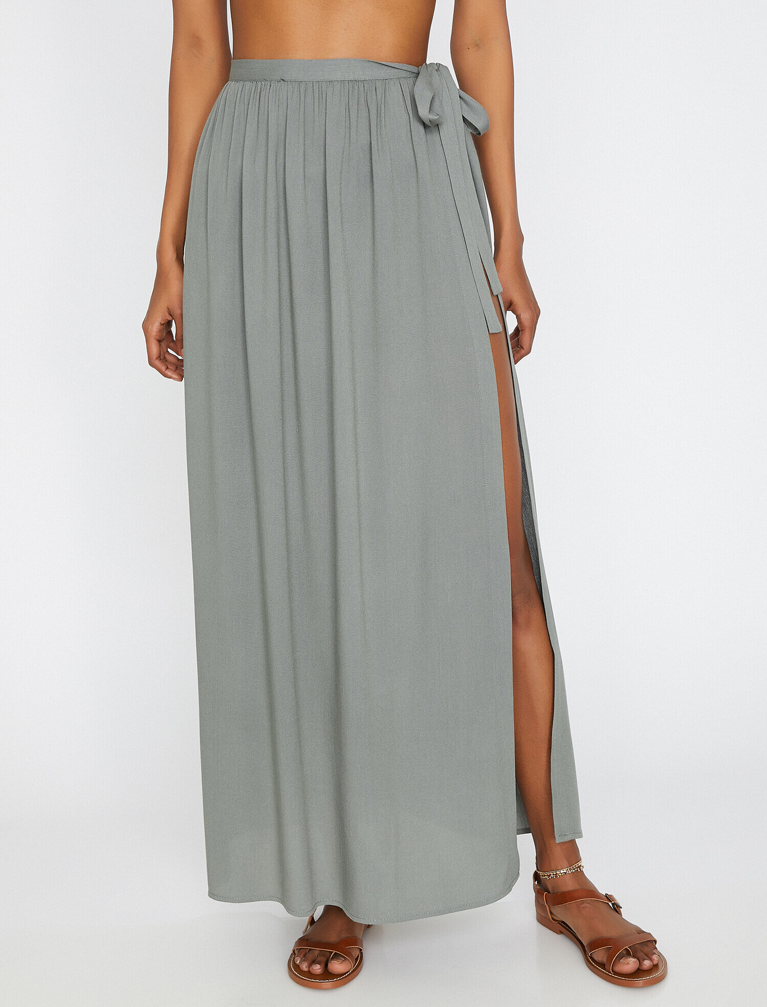   Beli Bağlamalı Etek