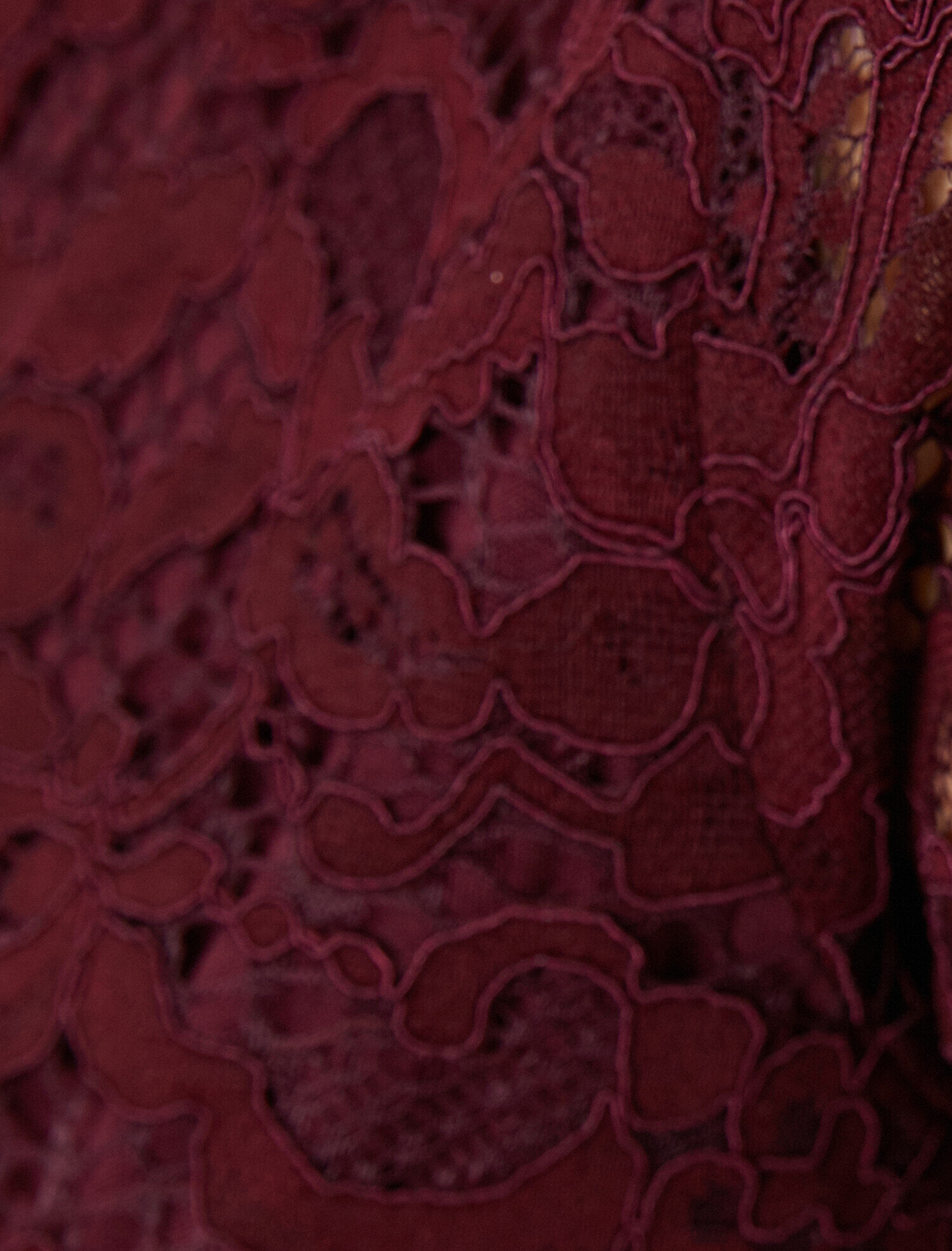   Dantel Detaylı Elbise