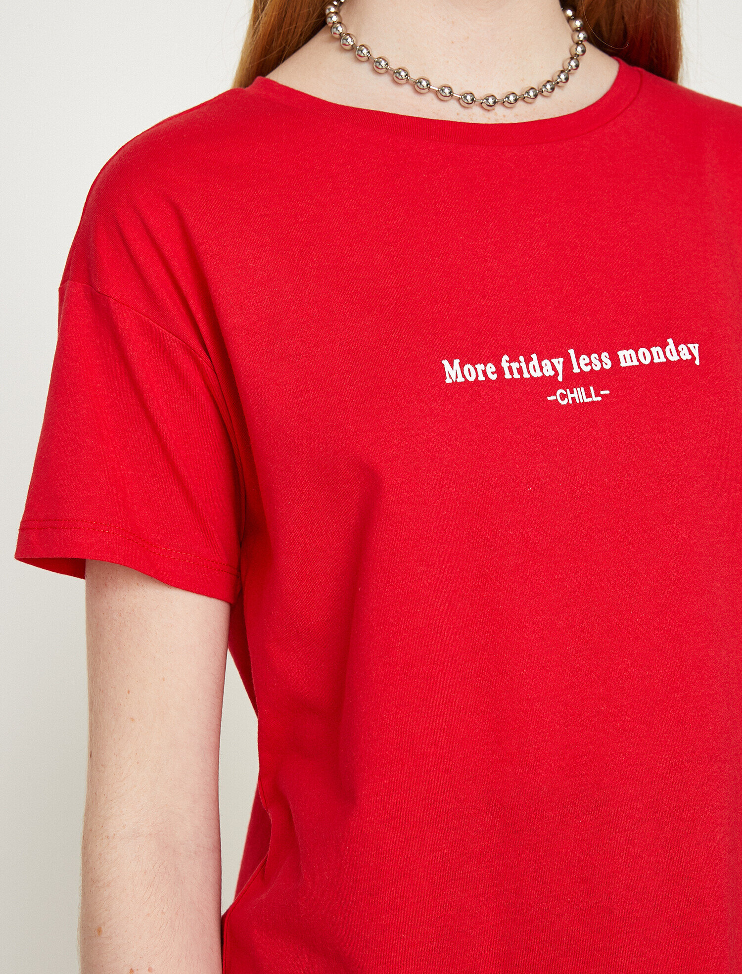   Yazılı Baskılı Tişört