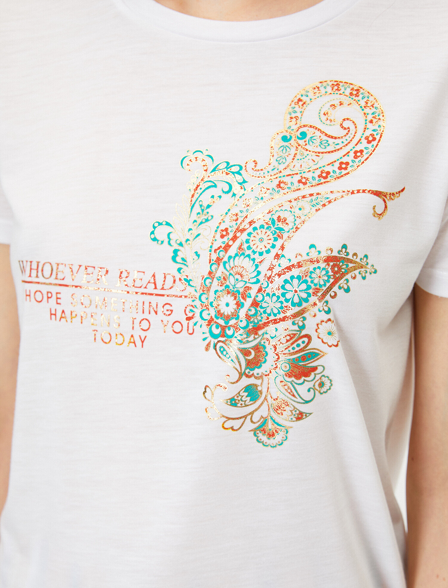   Yazılı Baskılı Tişört