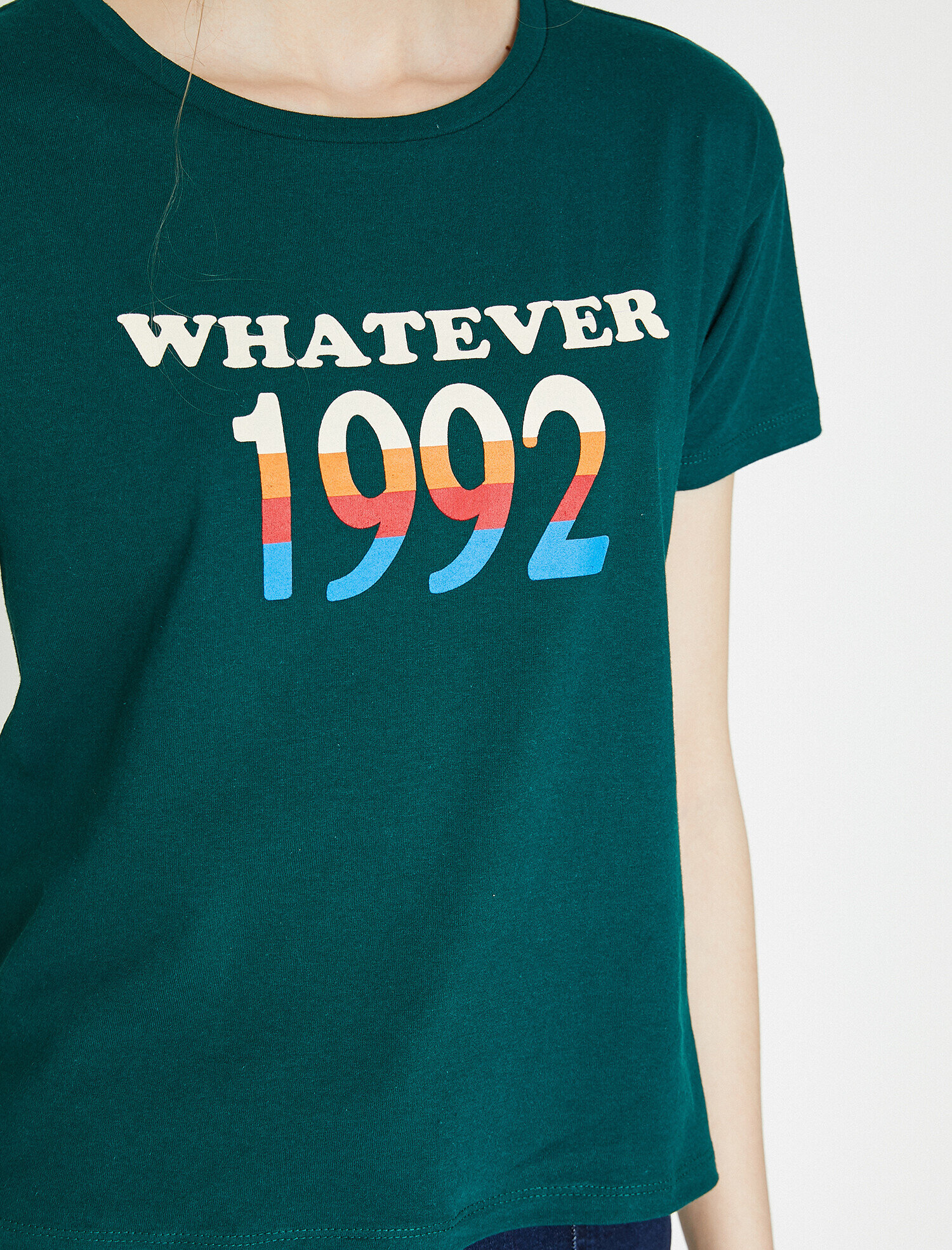   Yazılı Baskılı Tişört