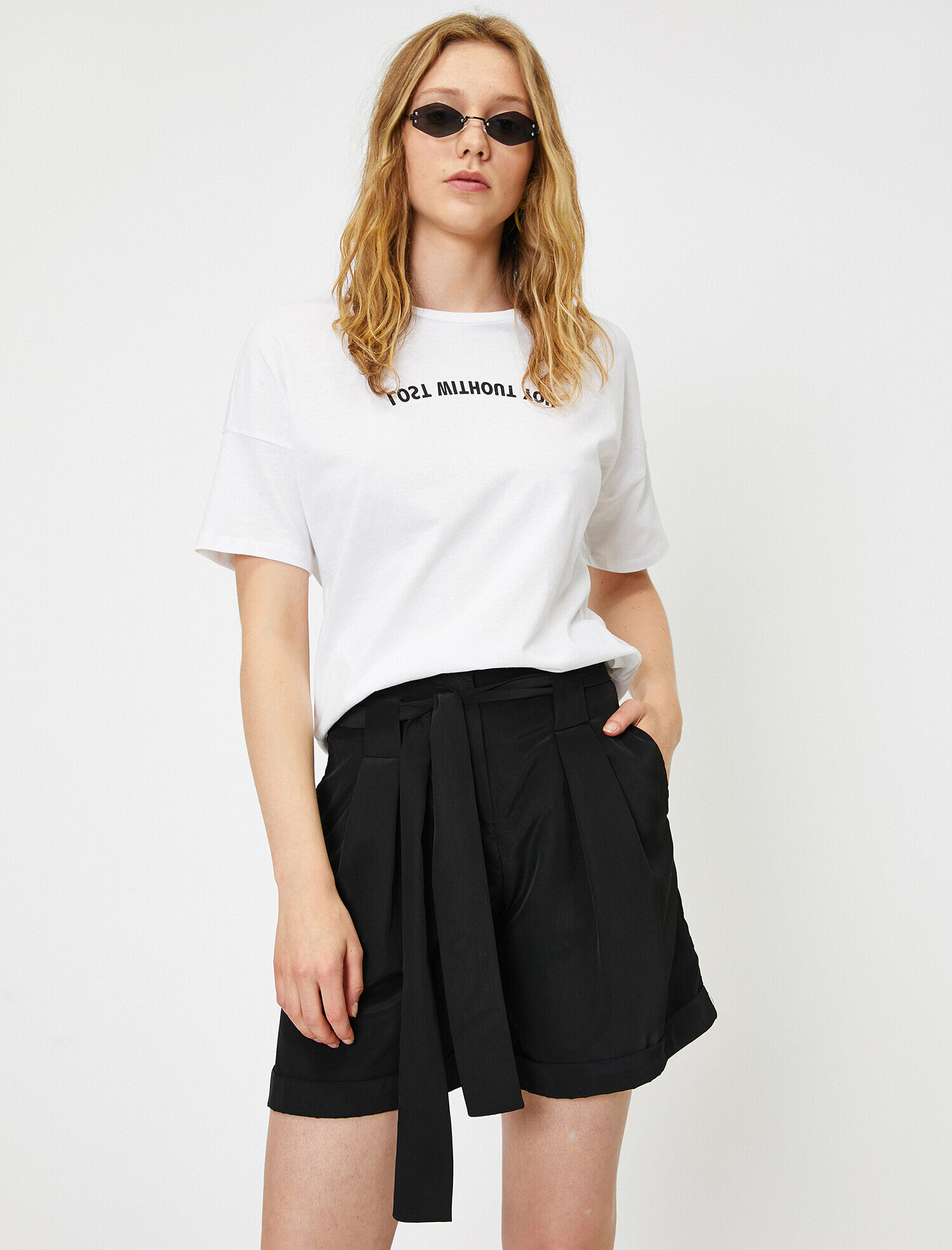   Yazılı Baskılı Tişört