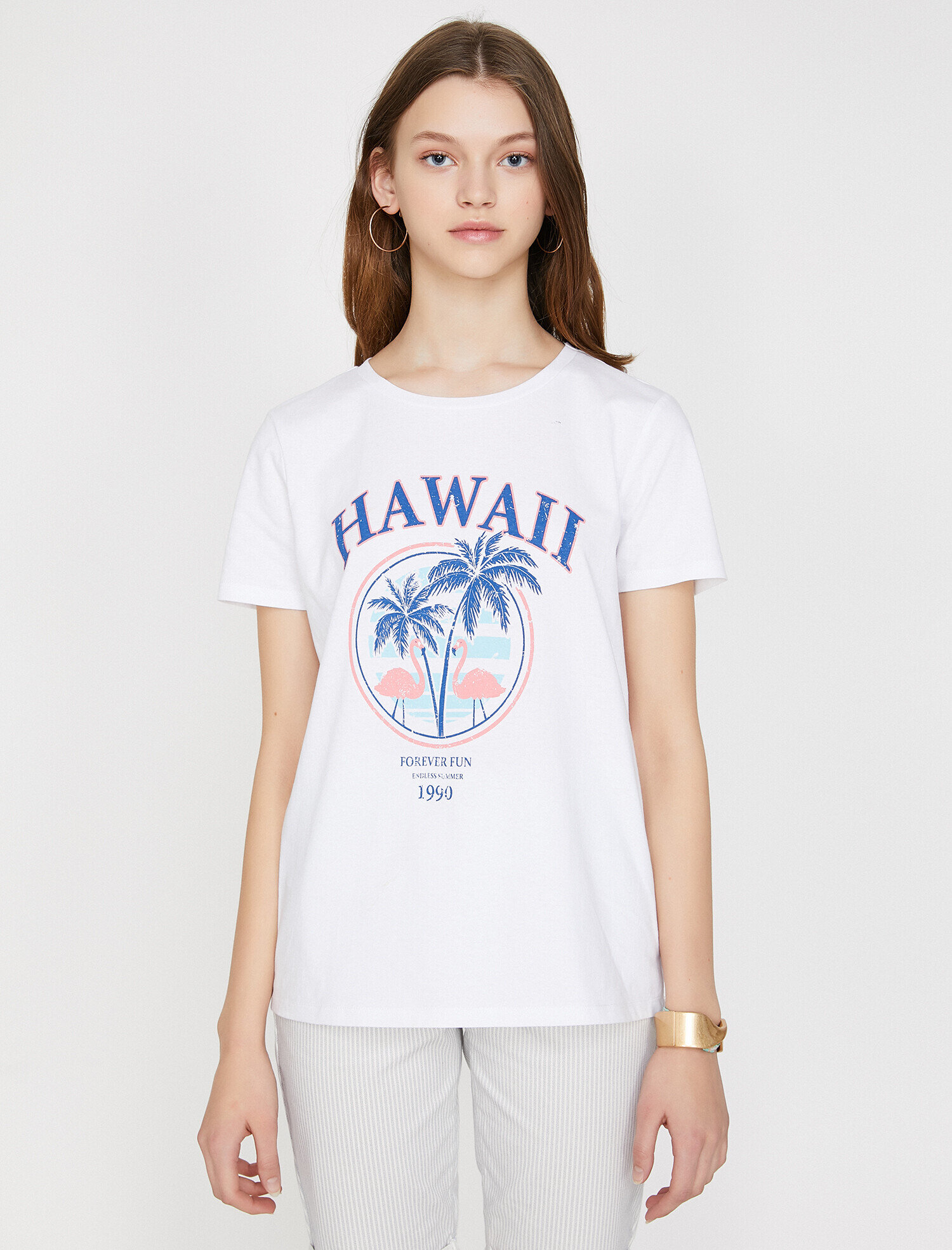   Yazılı Baskılı Tişört