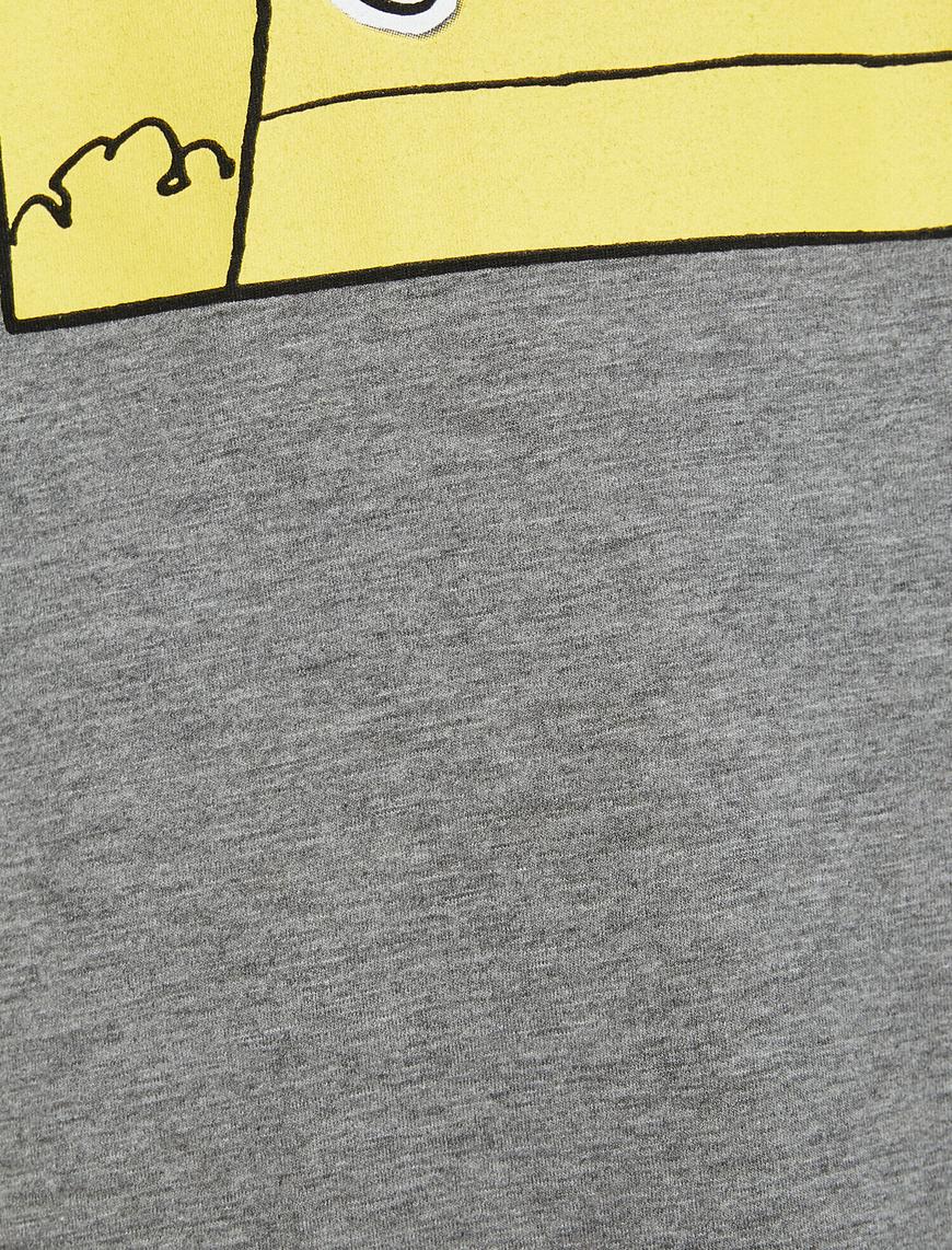   Snoopy Lisanslı Baskılı Tişört