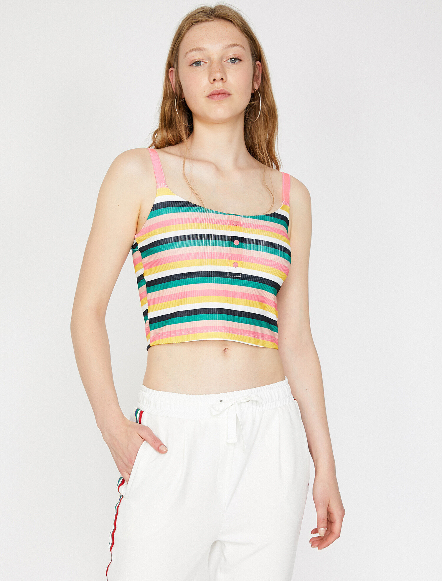   Askılı Crop Top