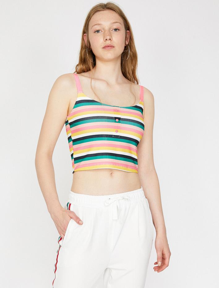  Askılı Crop Top